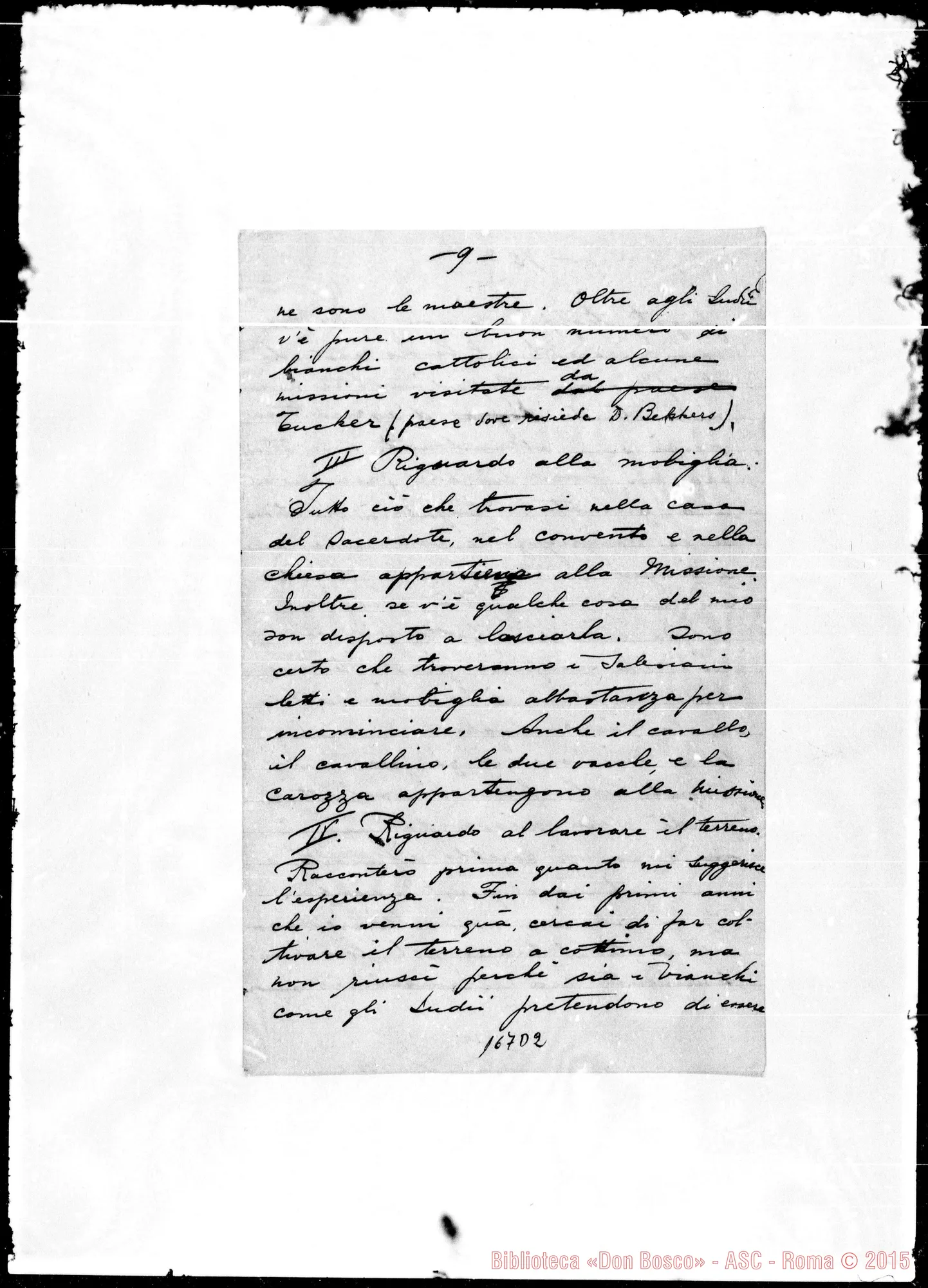 Fotogramma D 2 — Traduzione di lettere
