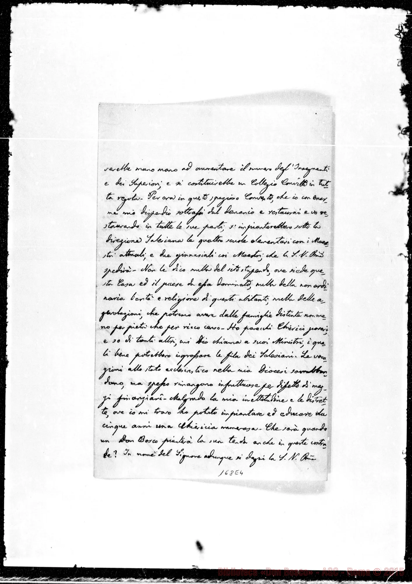Fotogramma E 4 — Blandini-Rev.mo Signore
