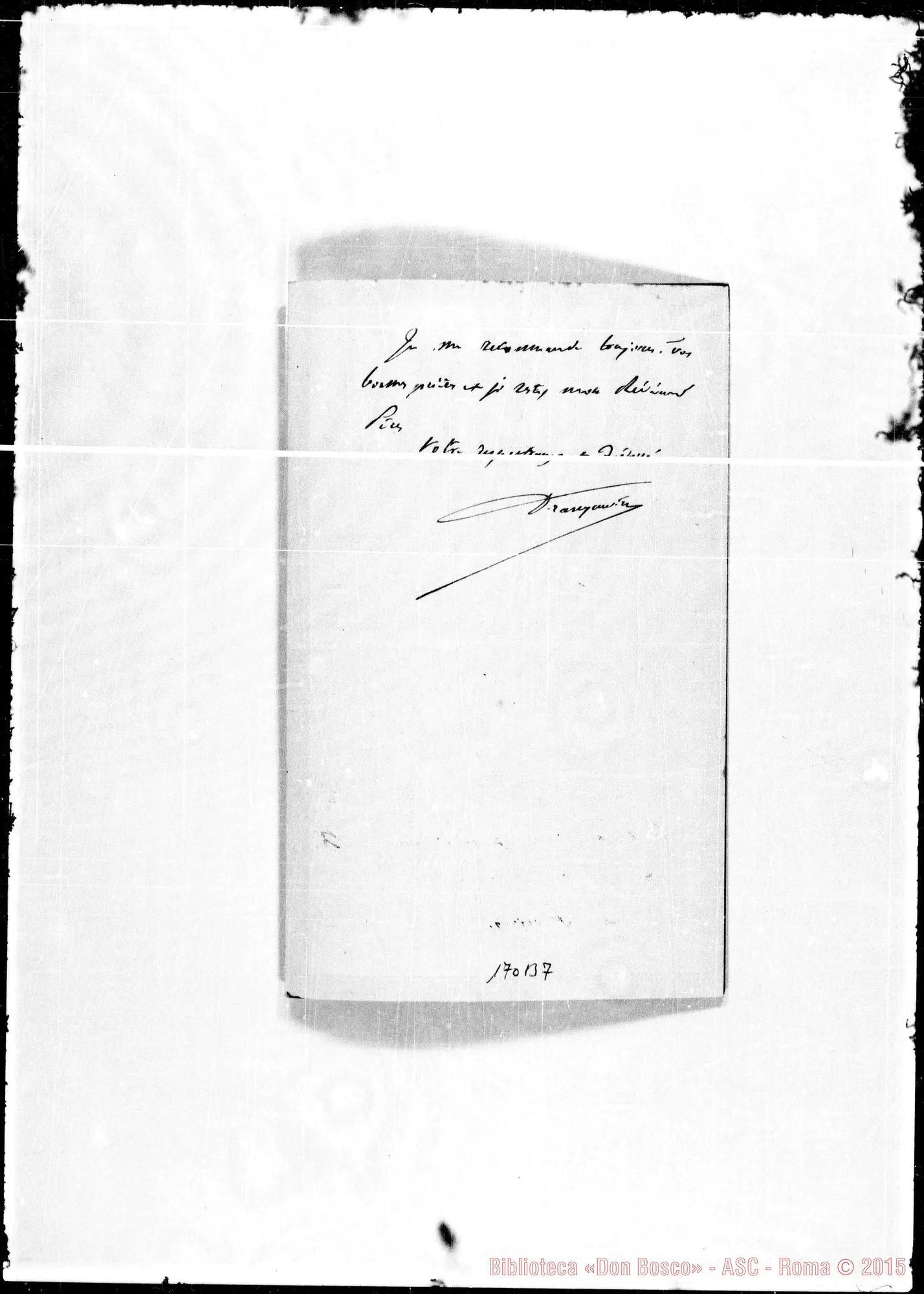 Fotogramma B 7 — Franqueville-Mon Révérend Père