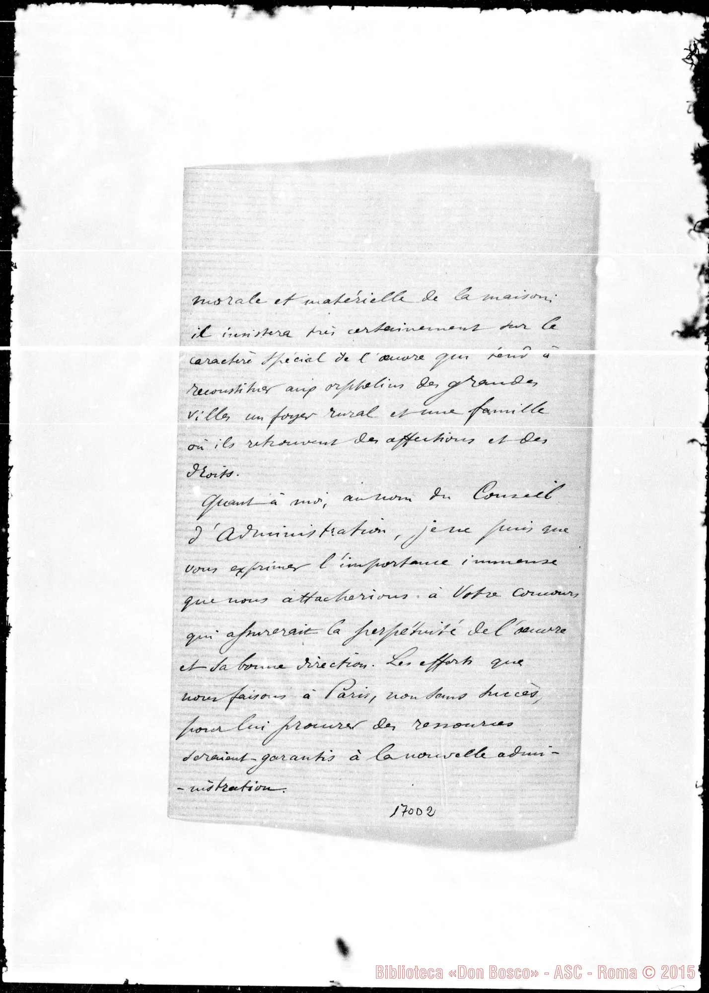 Fotogramma D 2 — Parigi: Proposte varie: Institut Cat.-Mon Révérend Père