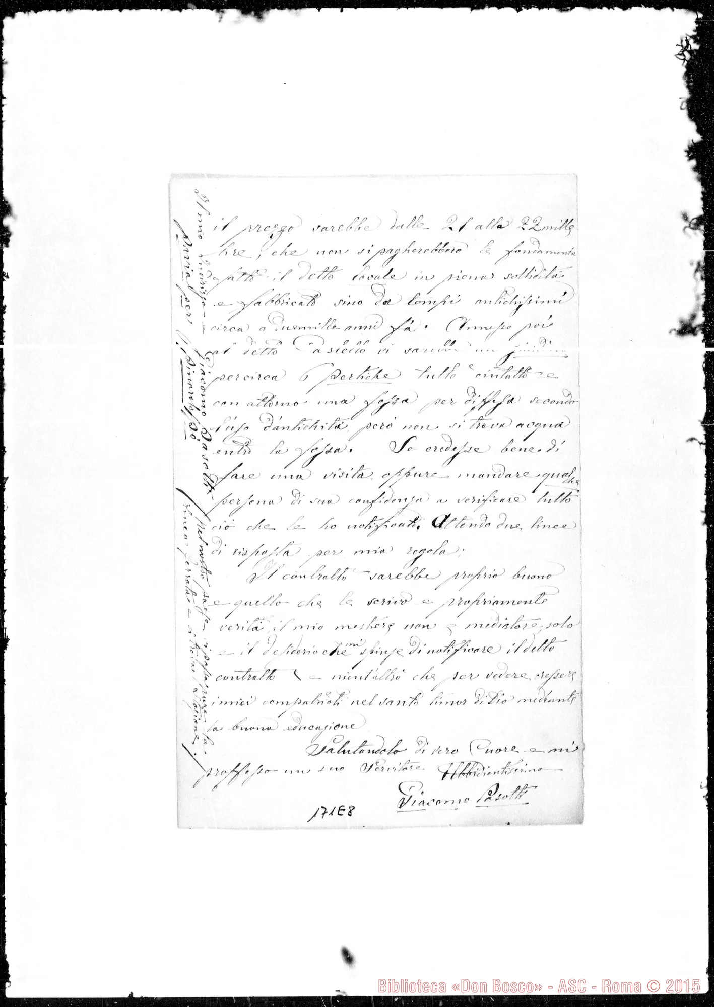 Fotogramma E 8 — Pinarolo Po: Corrispond.: Giacomo Pasotti-Bosco