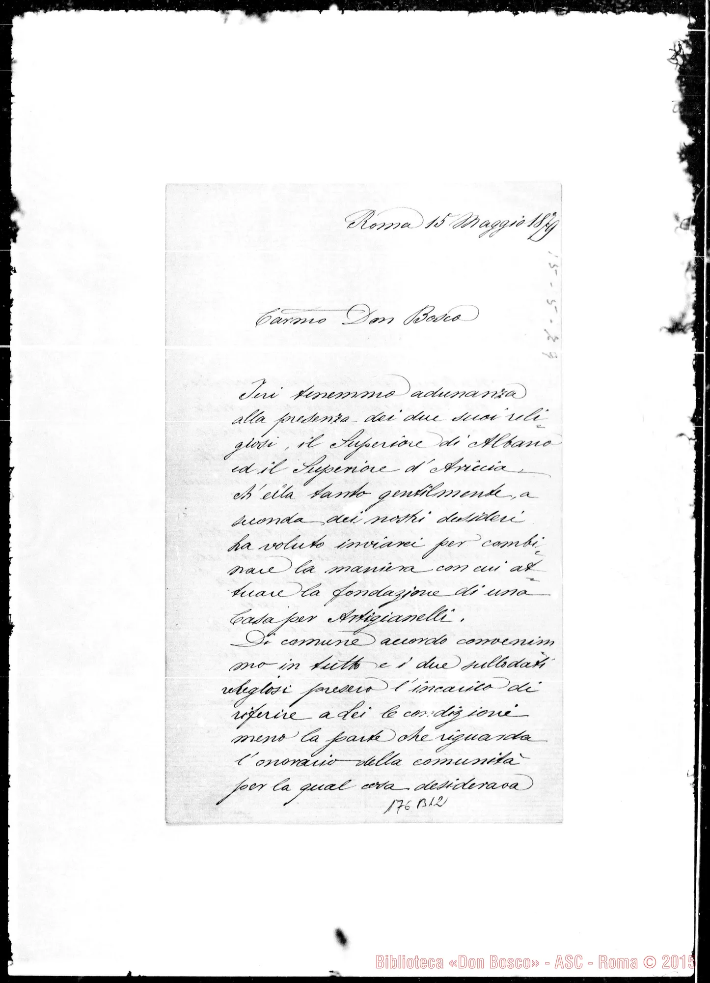 Fotogramma B 12 — Domenico Jacobini-Bosco