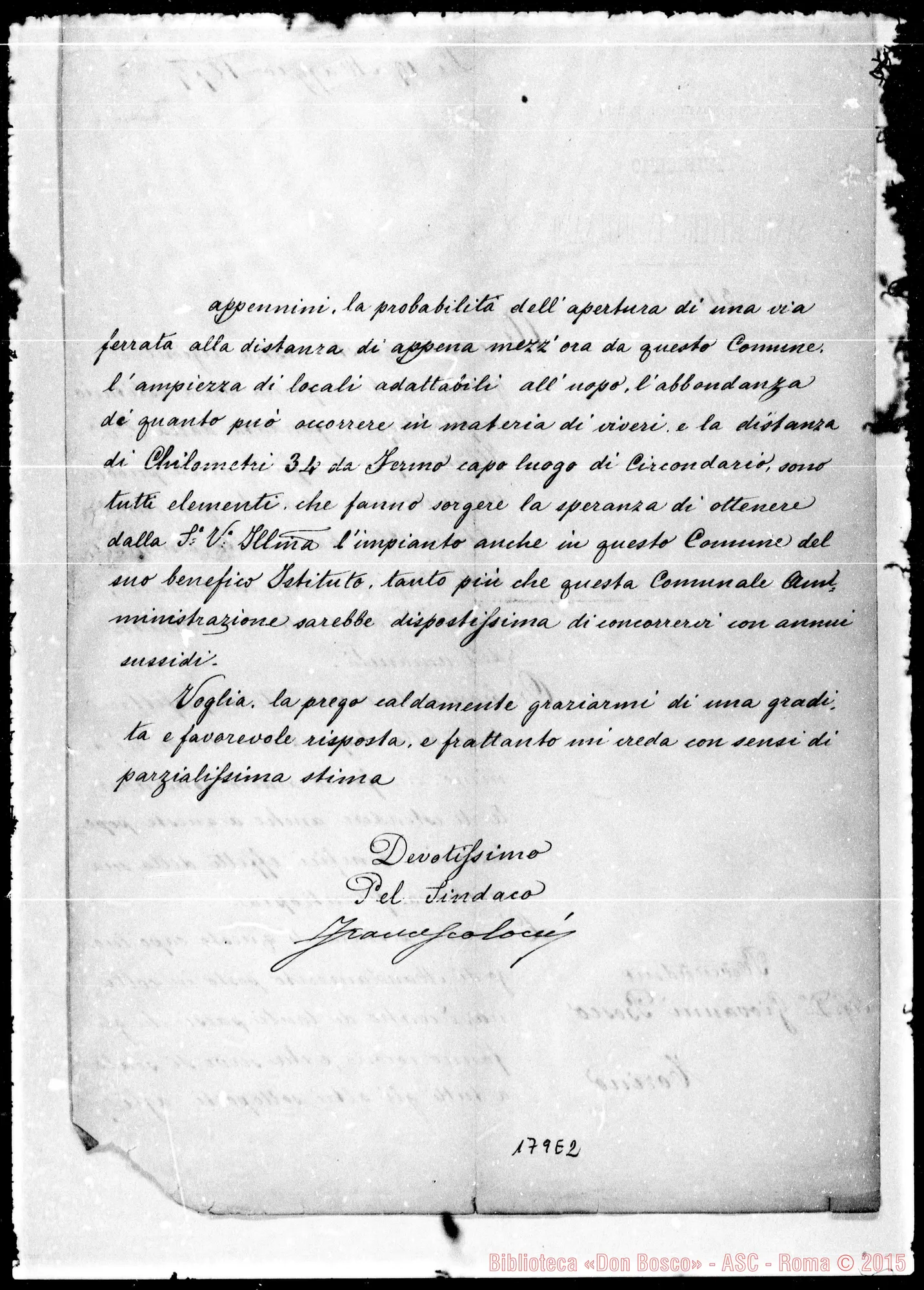 Fotogramma E 2 — Sindaco-Bosco