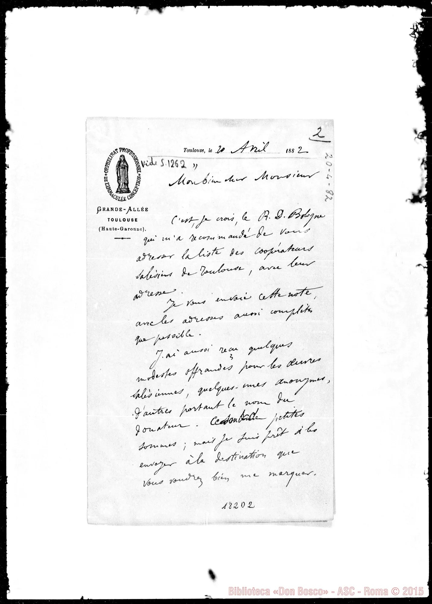 Fotogramma D 2 — Julie-Mon cher Monsieur