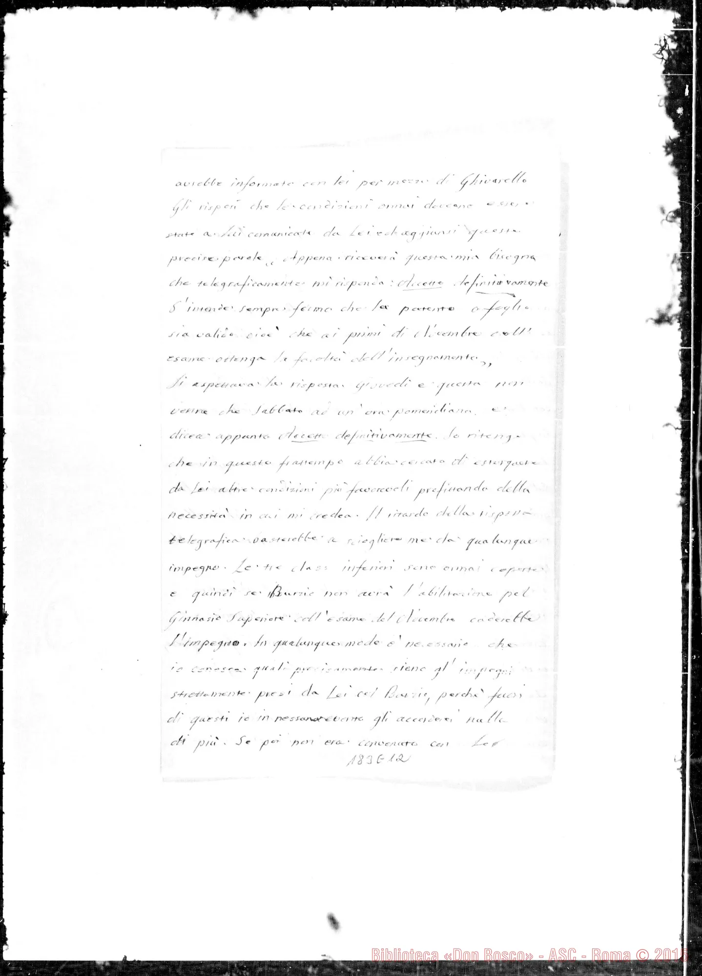 Fotogramma E 12 — Federigo Maria-Durando