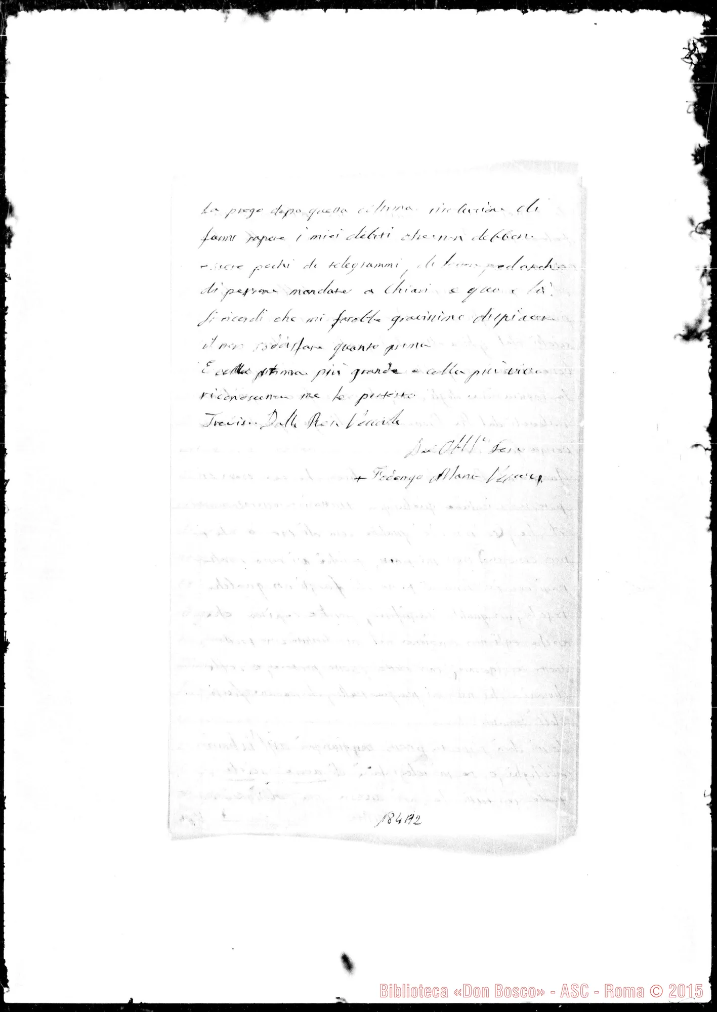 Fotogramma A 2 — Federigo Maria-Durando