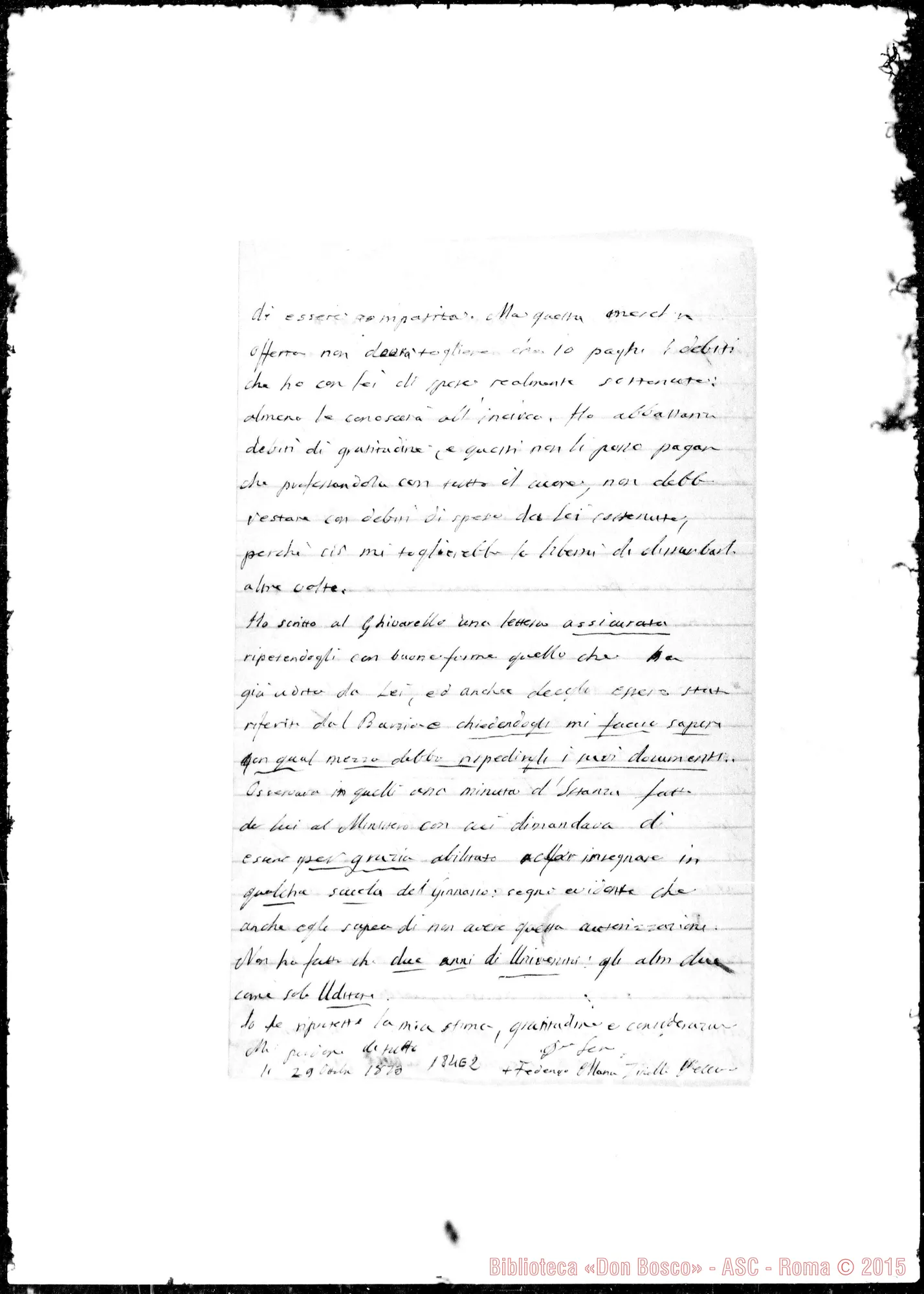 Fotogramma E 2 — Federigo Maria-Durando