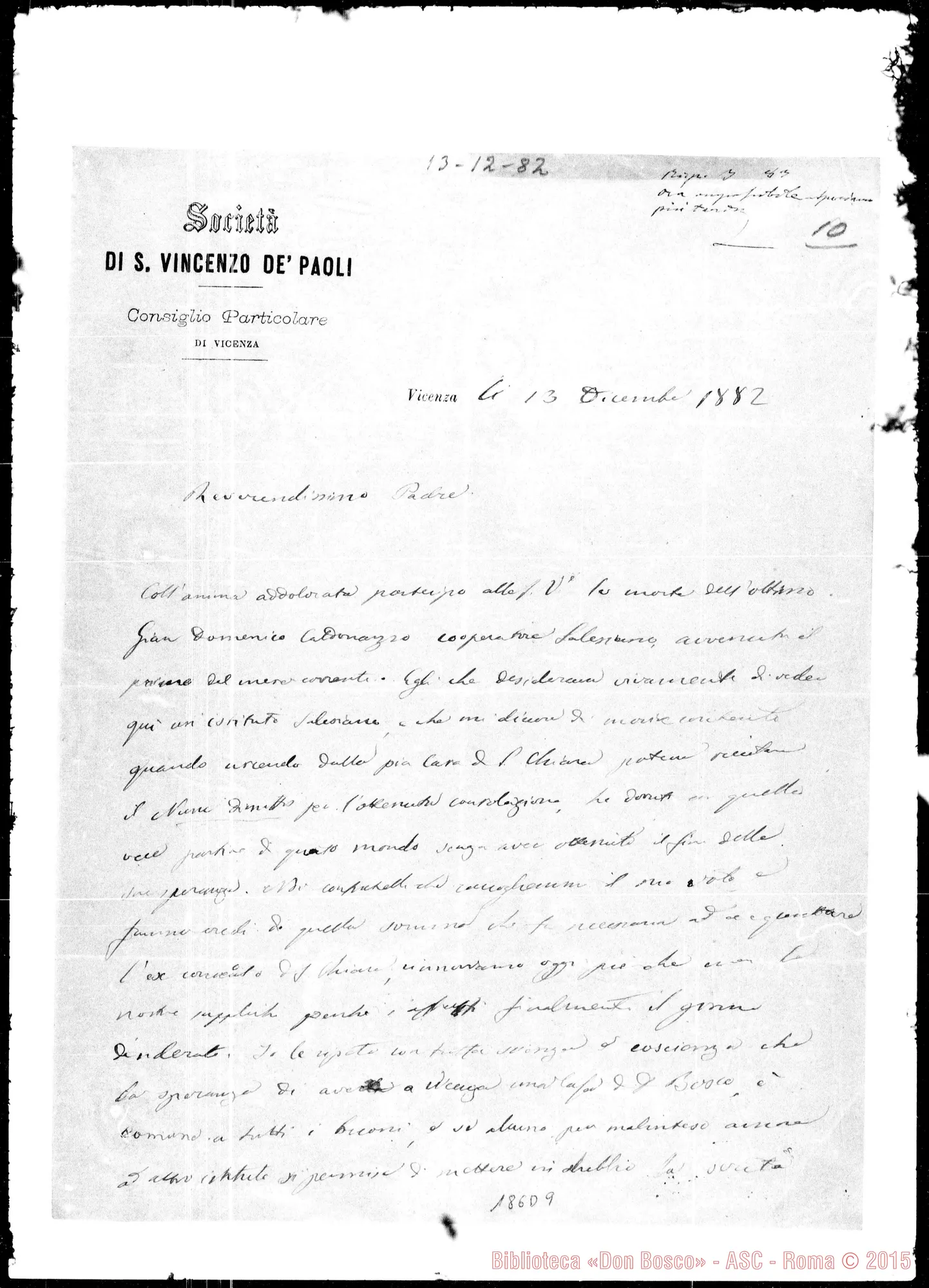 Fotogramma D 9 — Giovanni Scola-Rev.mo Padre