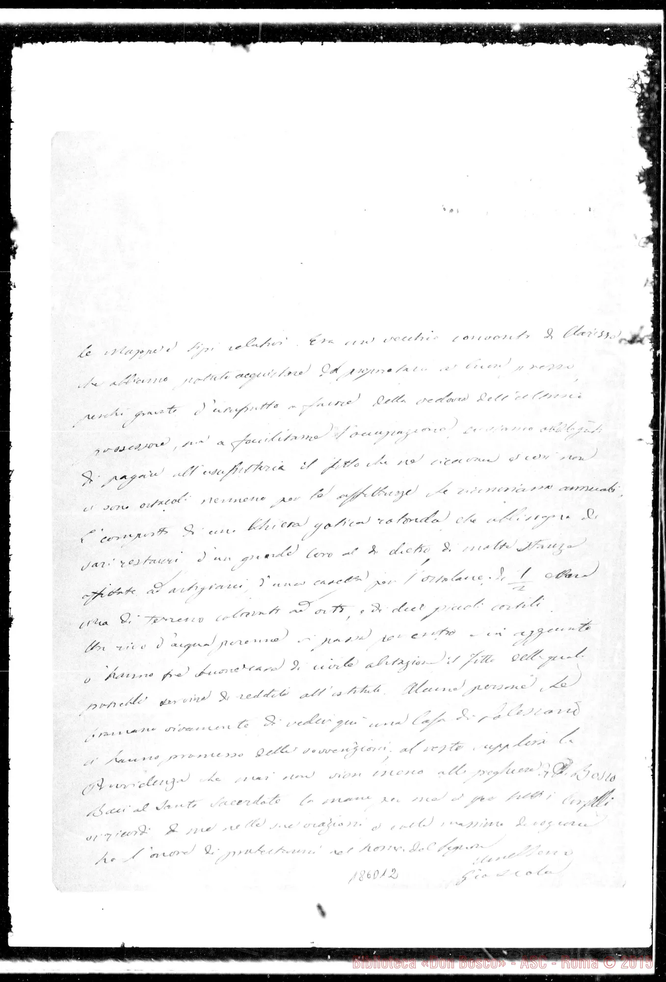 Fotogramma D 12 — Giovanni Scola-Rev.mo Padre