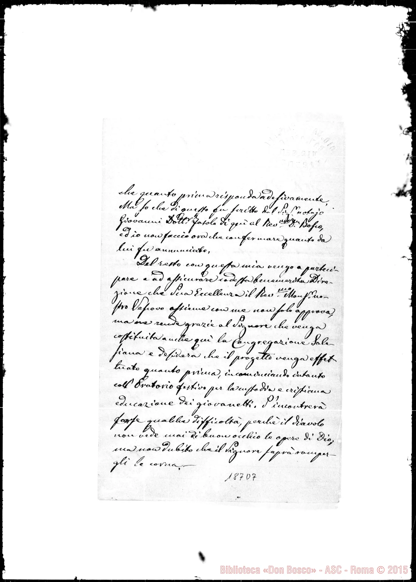 Fotogramma D 7 — Giovanni Battista Cavedon-Vice Direttore