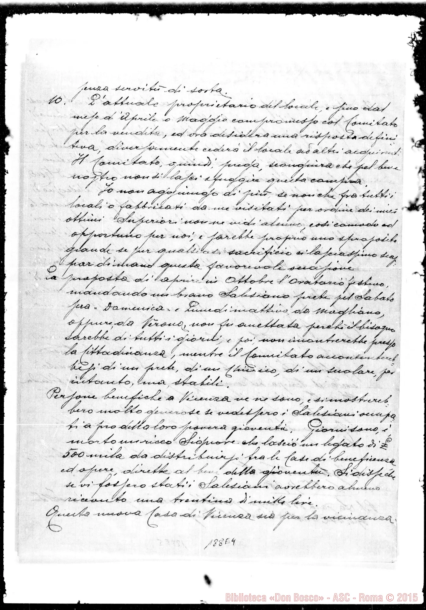 Fotogramma E 4 — Veronesi-Rev.mo ed amat.mo Padre