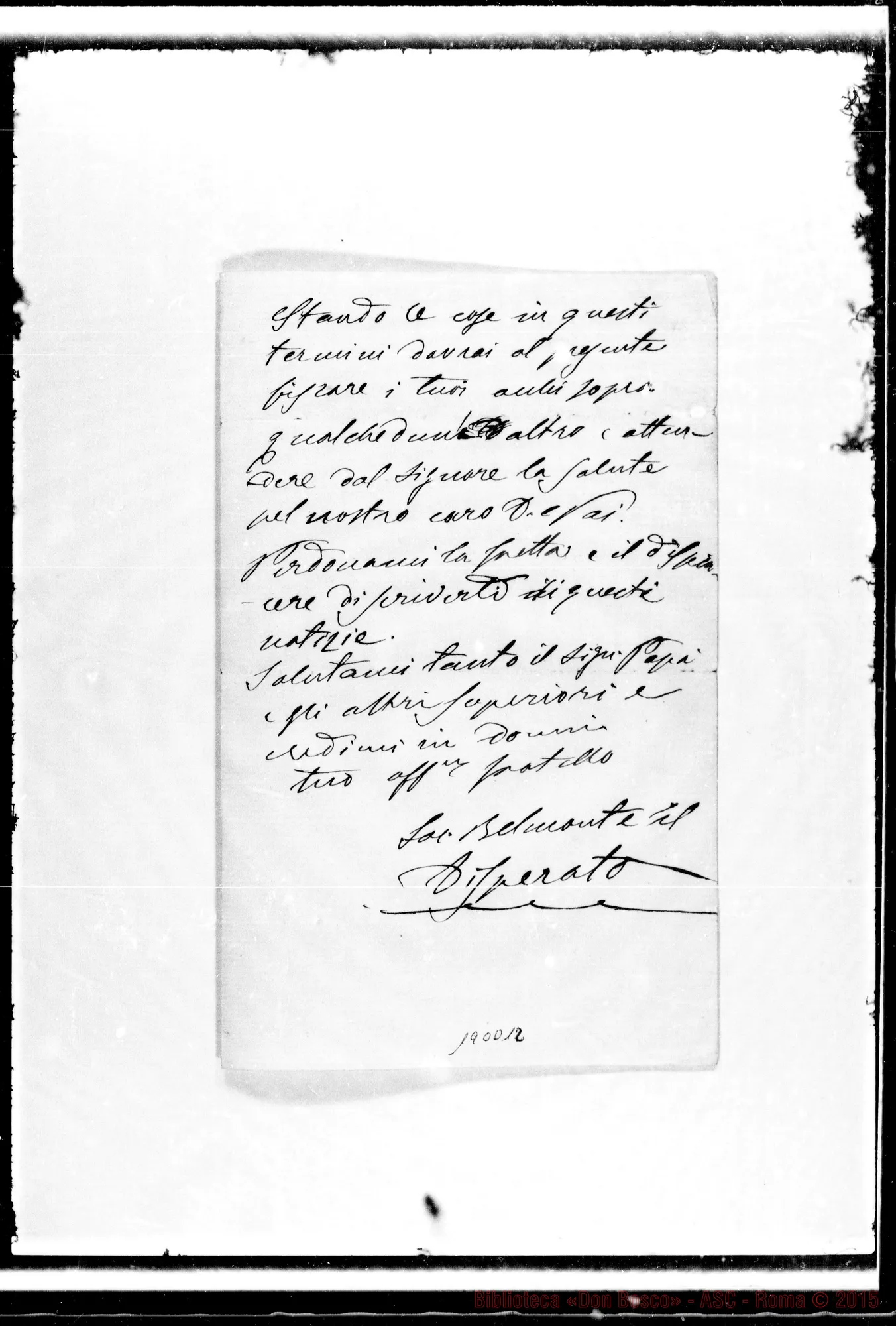 Fotogramma D 12 — Belmonte-Barberis