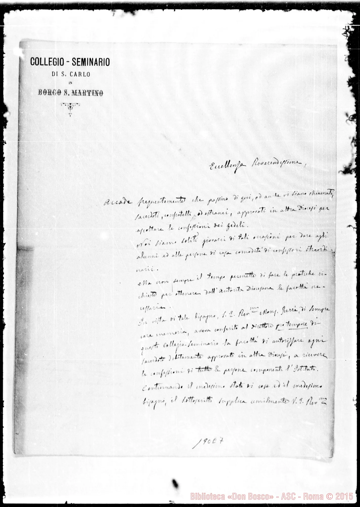 Fotogramma E 7 — Bertello-Vesc. Borgo S. Martino