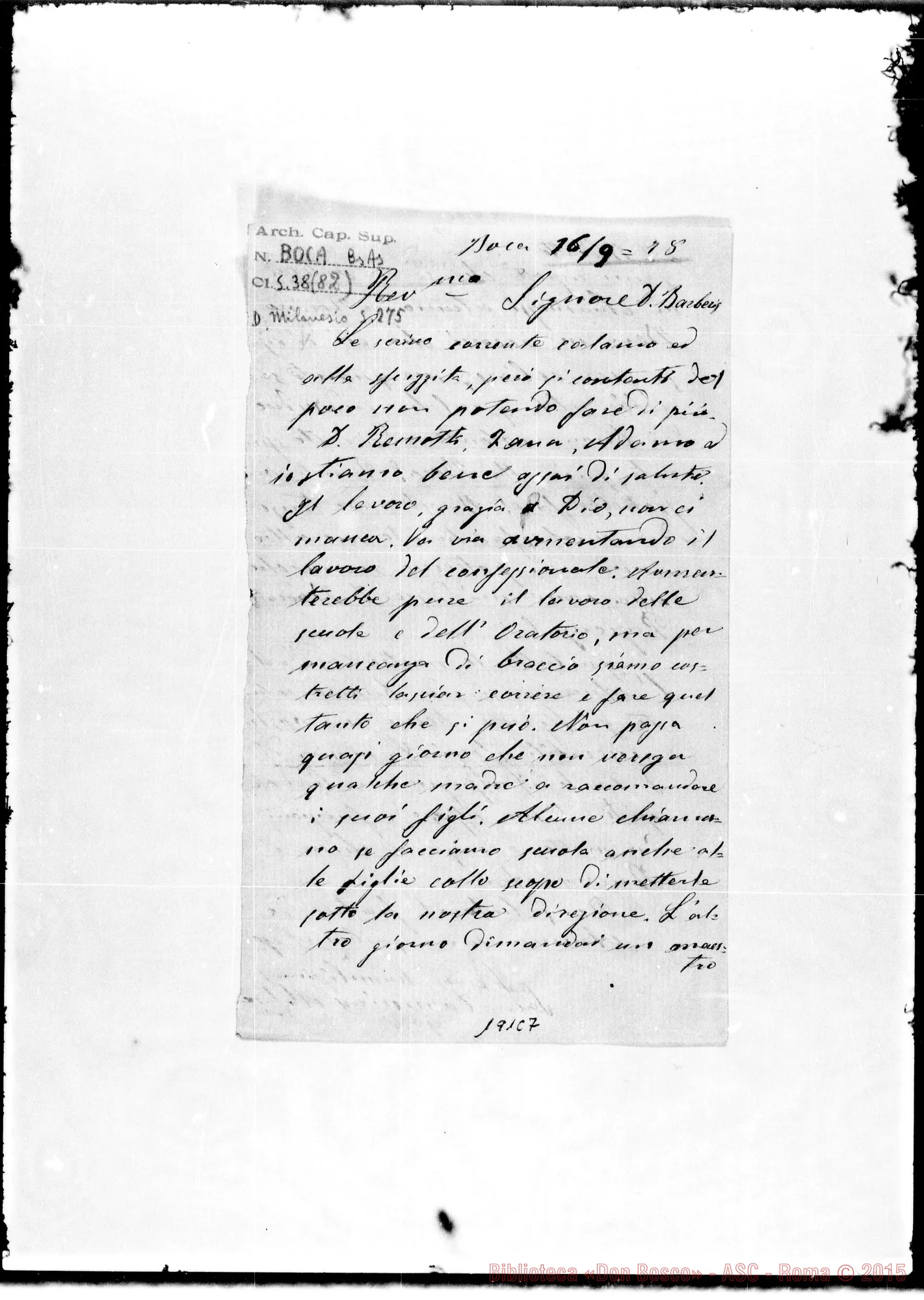 Fotogramma C 7 — Milanesio-Barberis