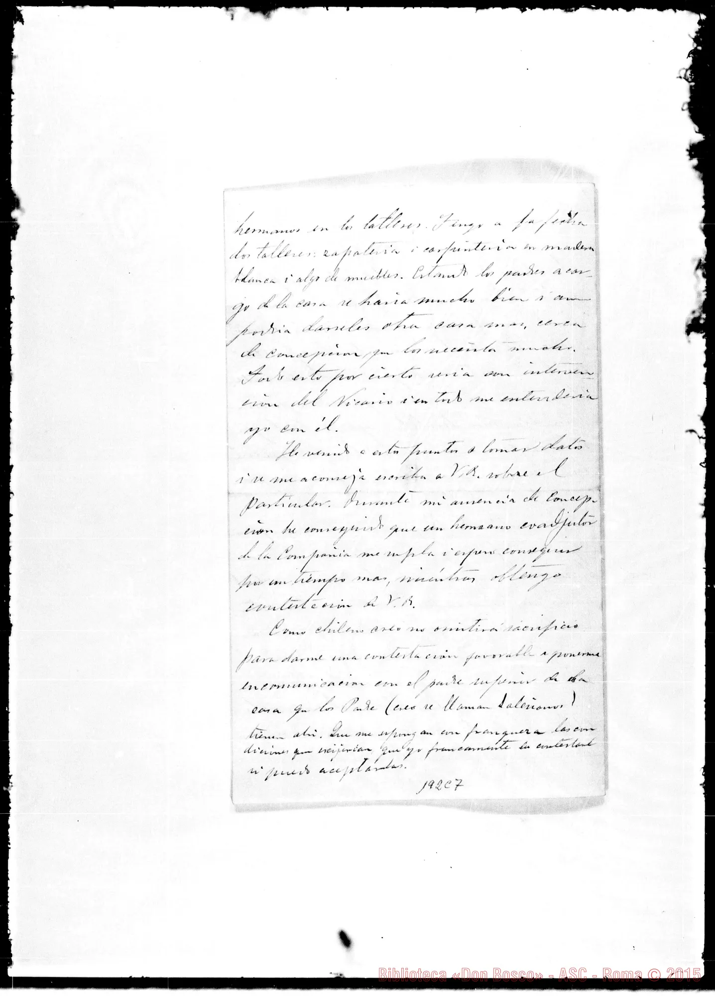 Fotogramma C 7 — Concepción-Cile: Espiridion Herrera-Ramón Morel