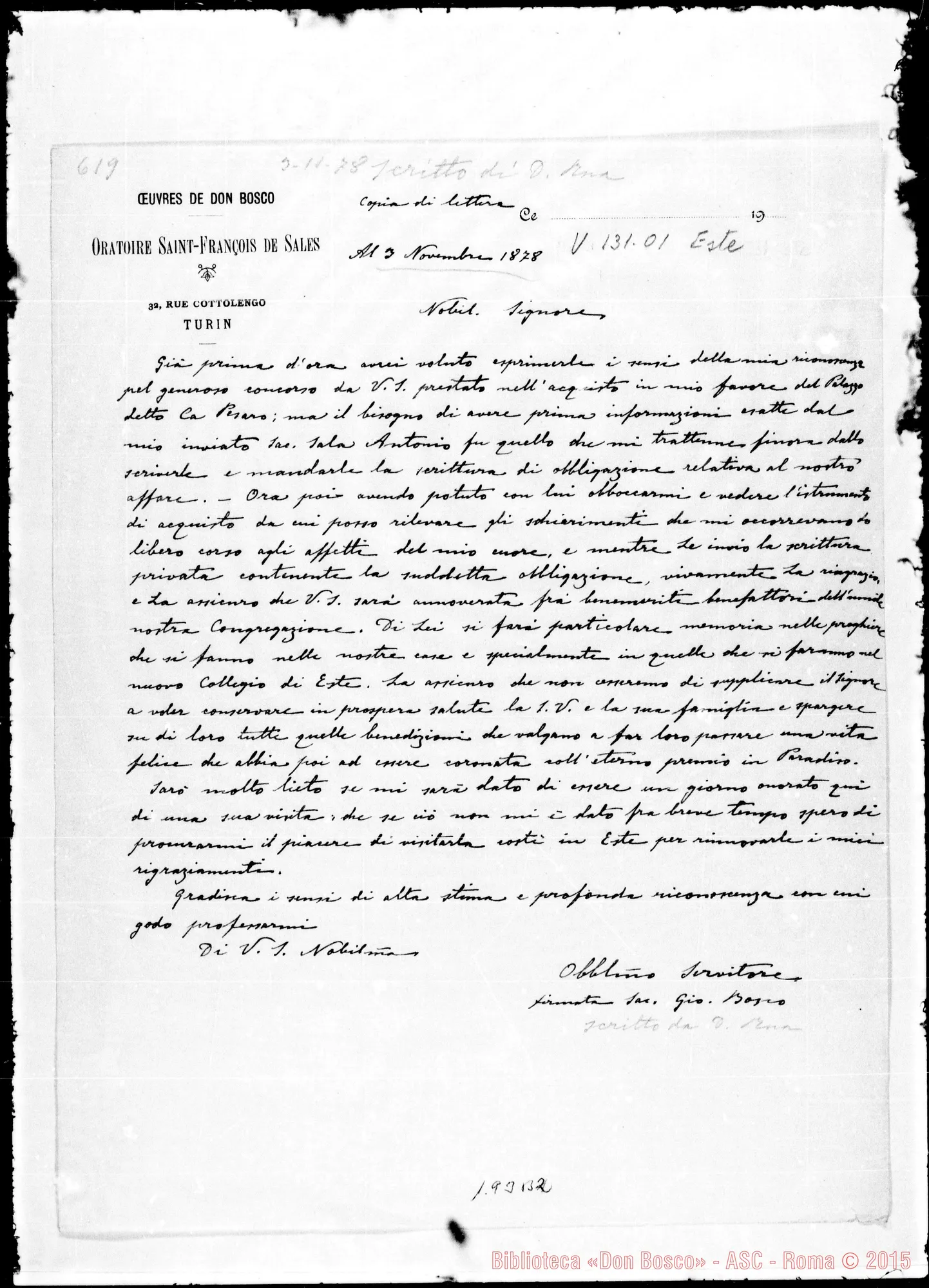 Fotogramma B 2 — Bosco-Nobil. Sig. Copia