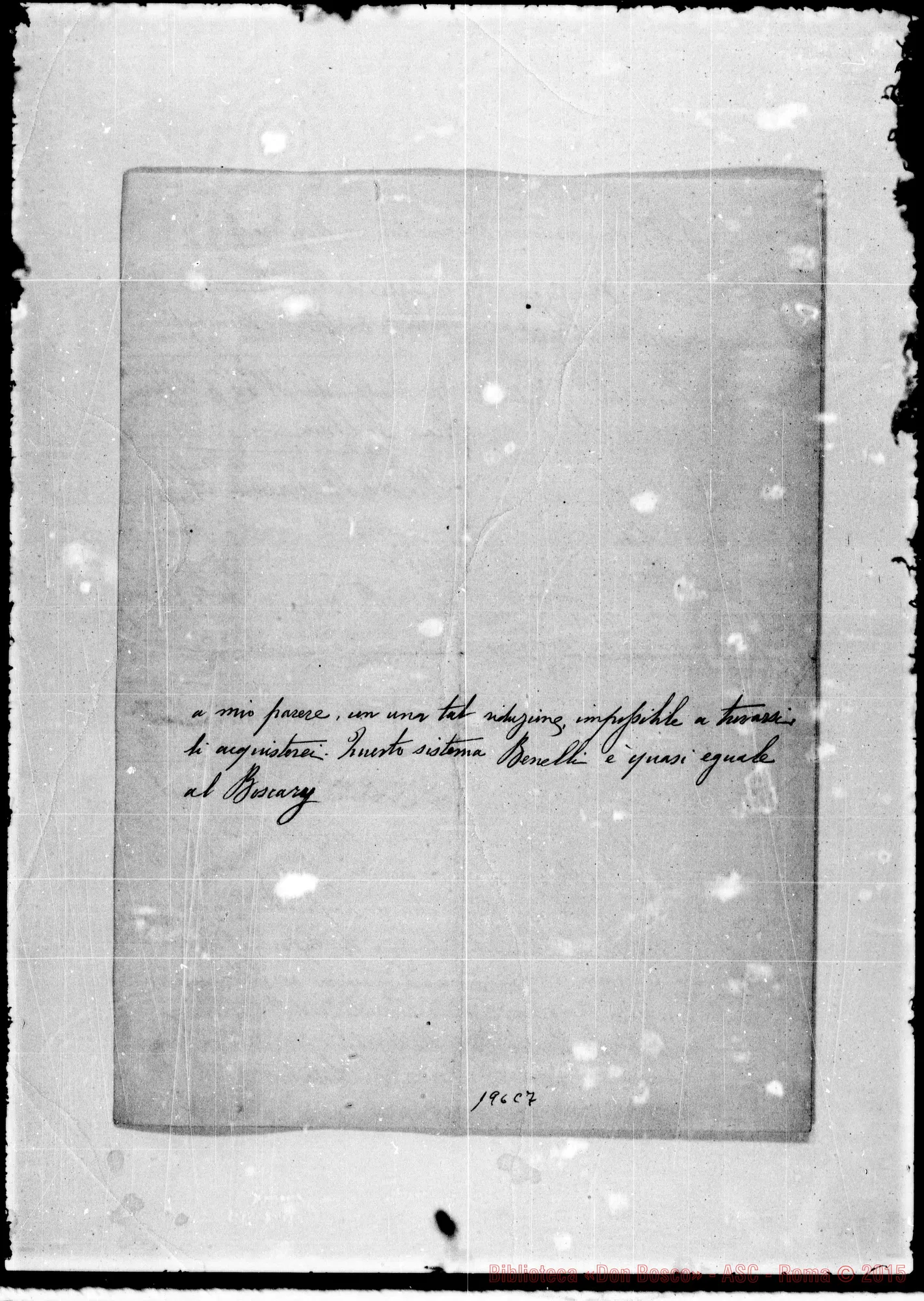 Fotogramma C 7 — Giorgio Rustrelli-Rev.mo Signore