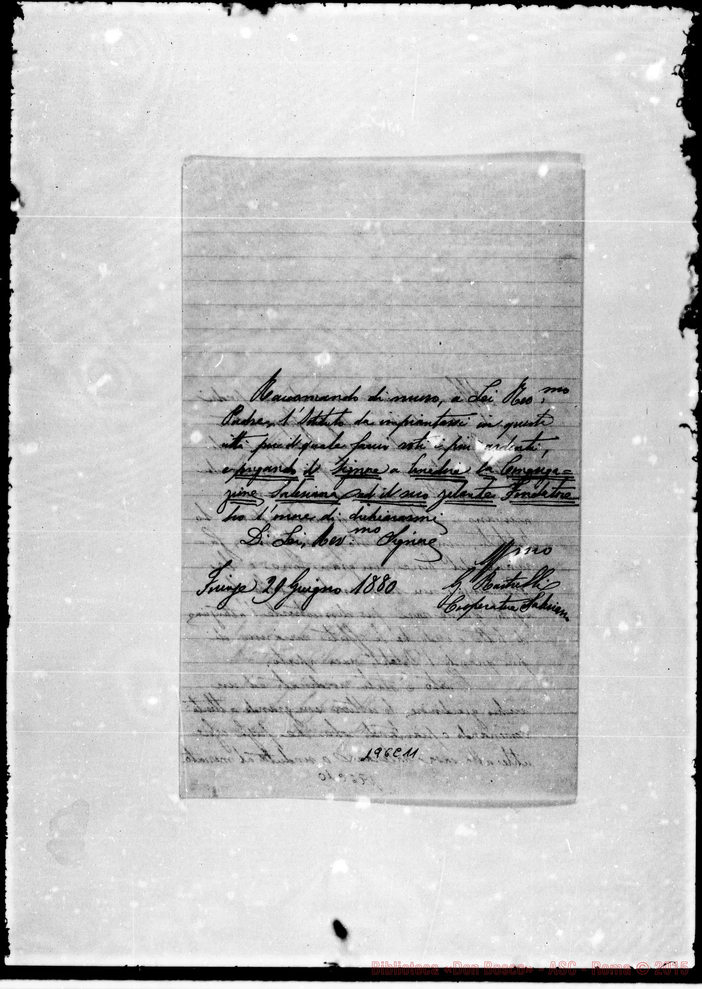 Fotogramma C 11 — Giorgio Rustrelli-Rev.mo Signore
