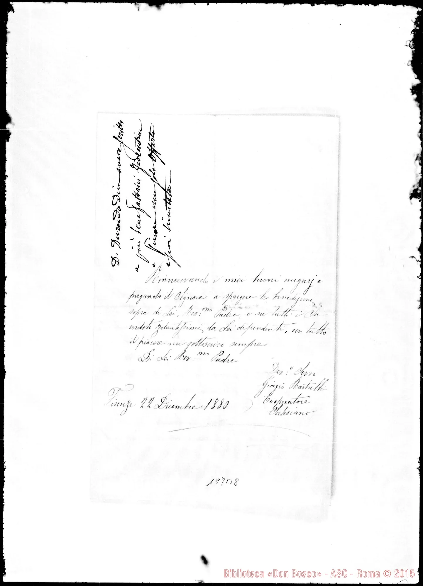 Fotogramma B 8 — Giorgio Rustrelli-Rev.mo Padre