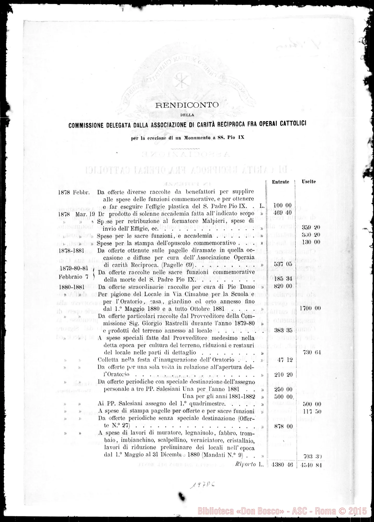 Fotogramma D 6 — Associazione di Carità reciproca…