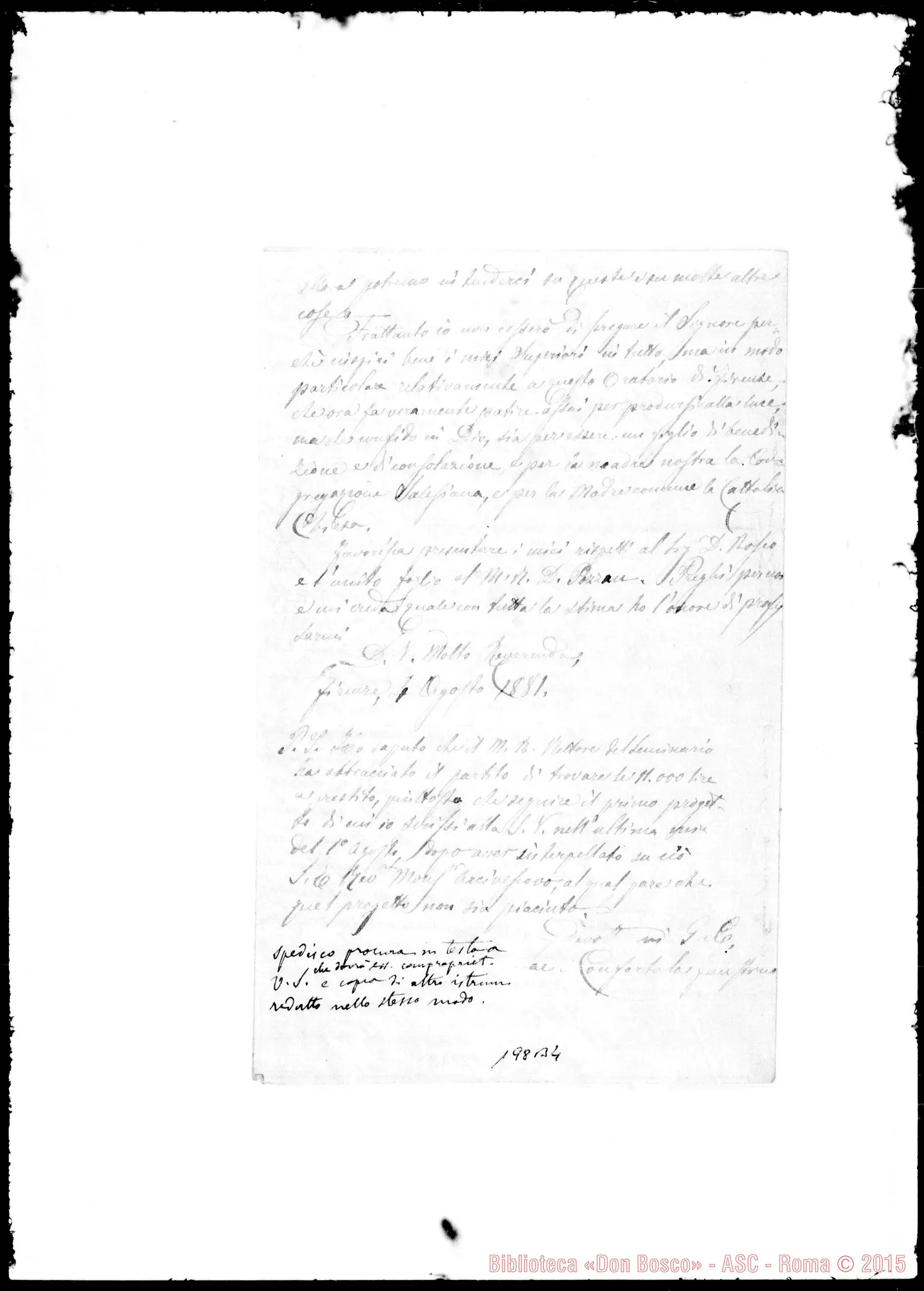 Fotogramma B 4 — Confortola-Rua