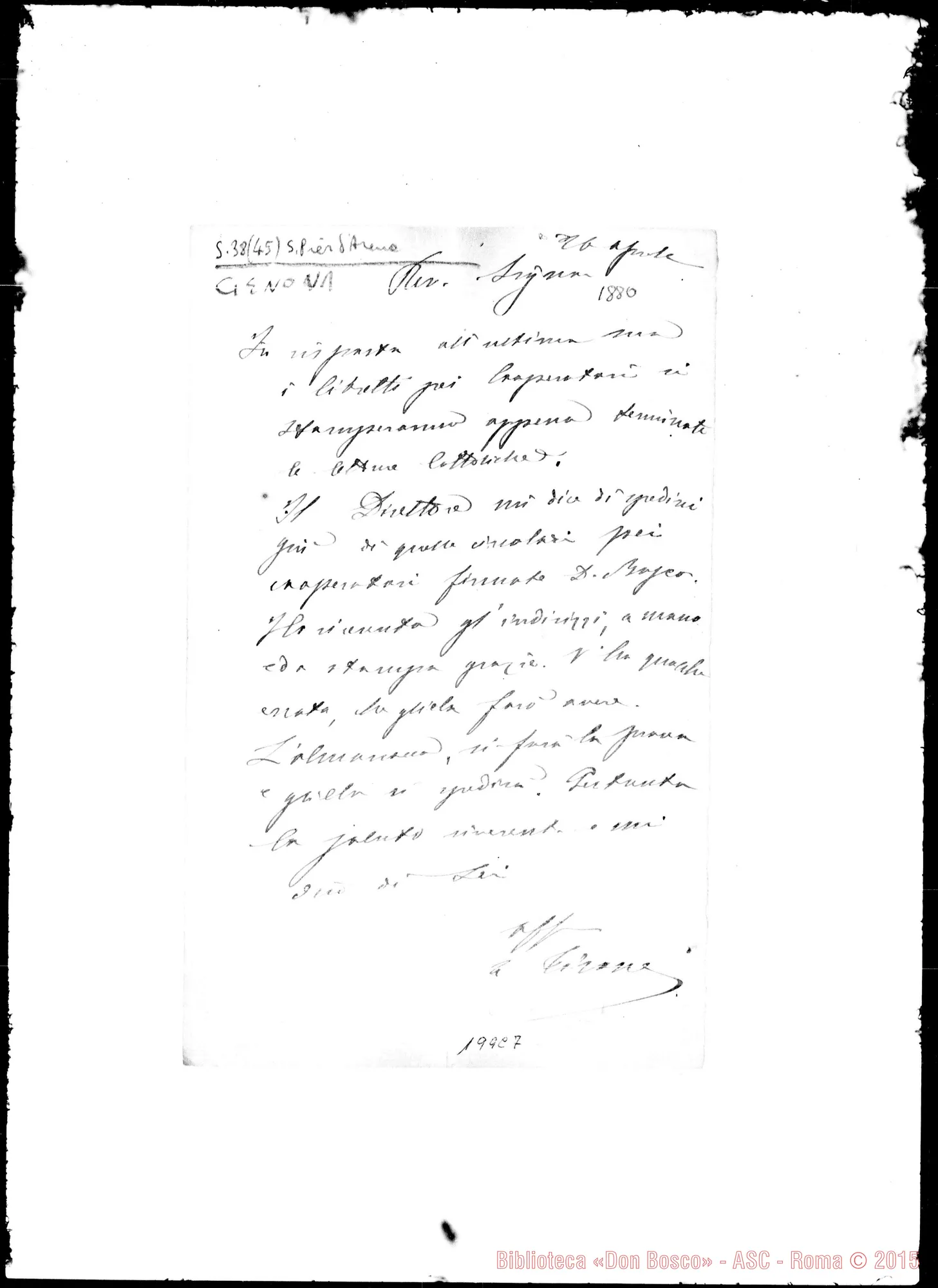 Fotogramma C 7 — Tirone-Molto Rev.do Sig.
