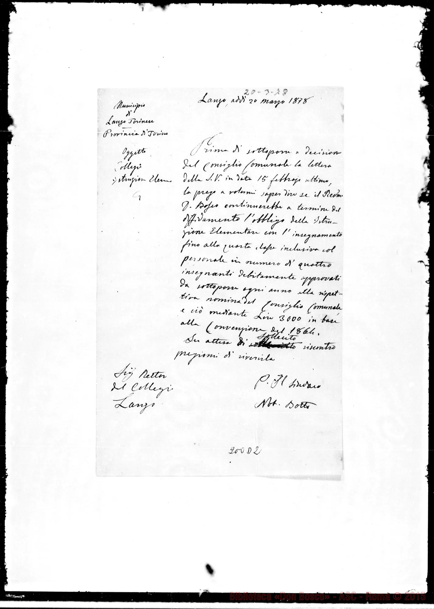 Fotogramma D 2 — Sindaco-Direttore Collegio. Copia