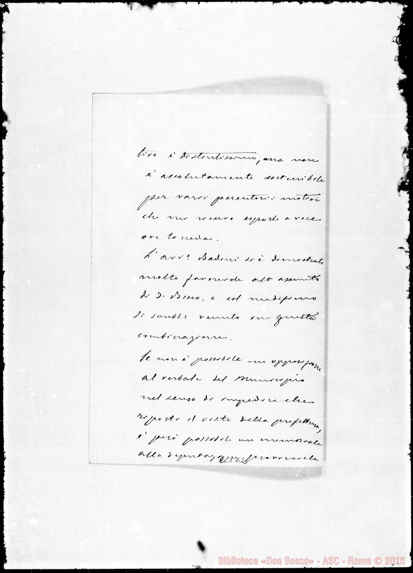Fotogramma E 2 — Giordano avvoc.-Molto Rev.do Sig.