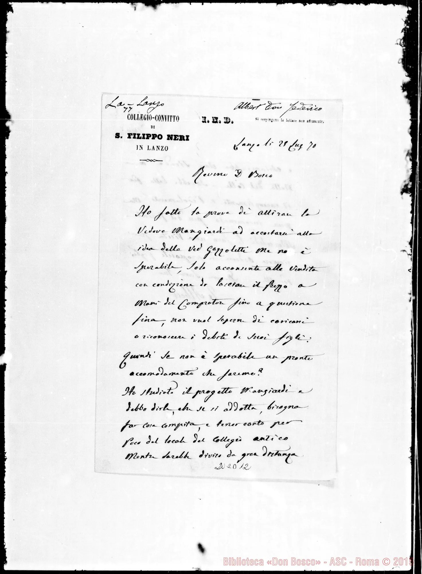 Fotogramma D 12 — Albert-Bosco