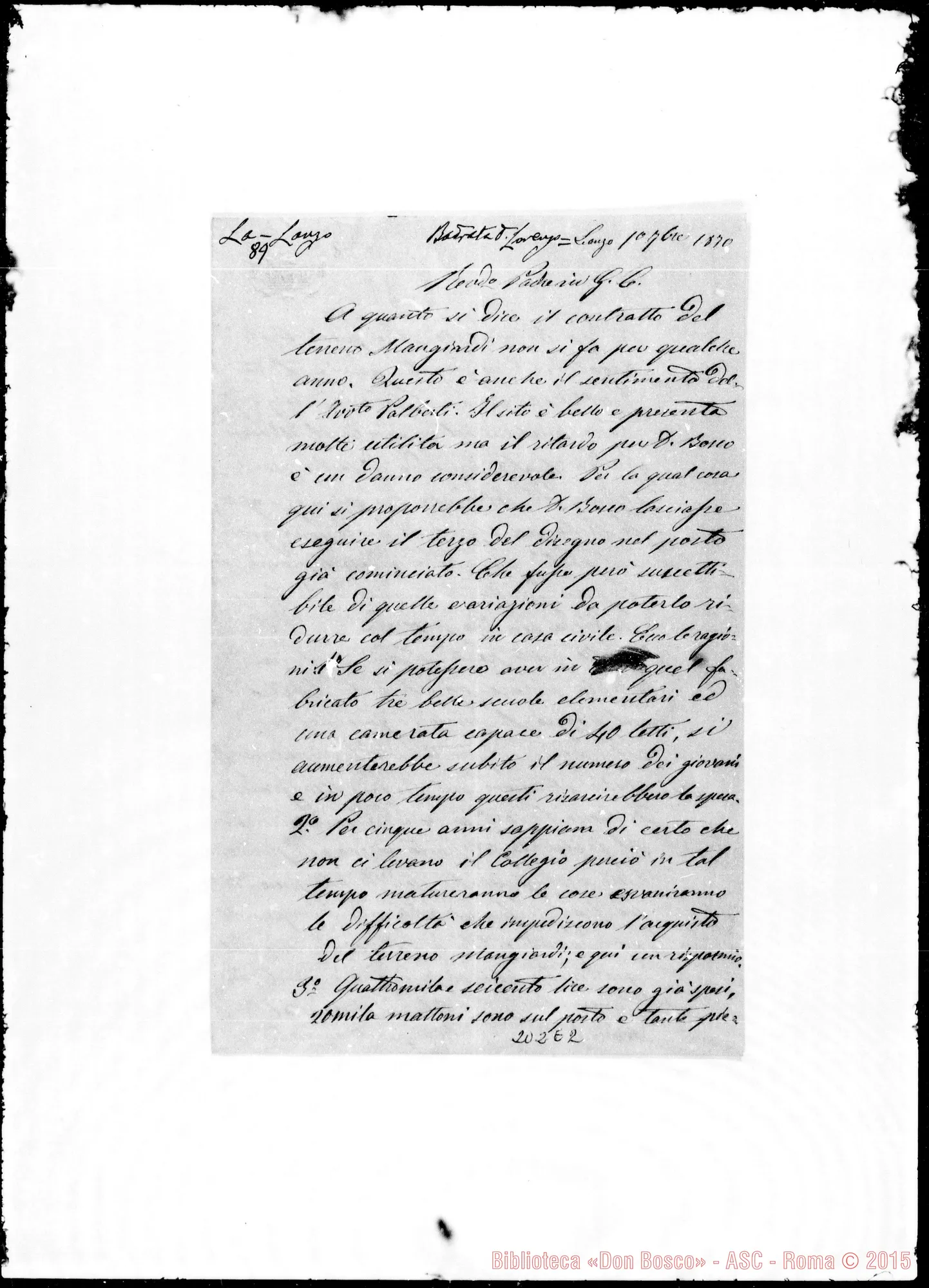 Fotogramma E 2 — Bodrato-Rev.do Padre