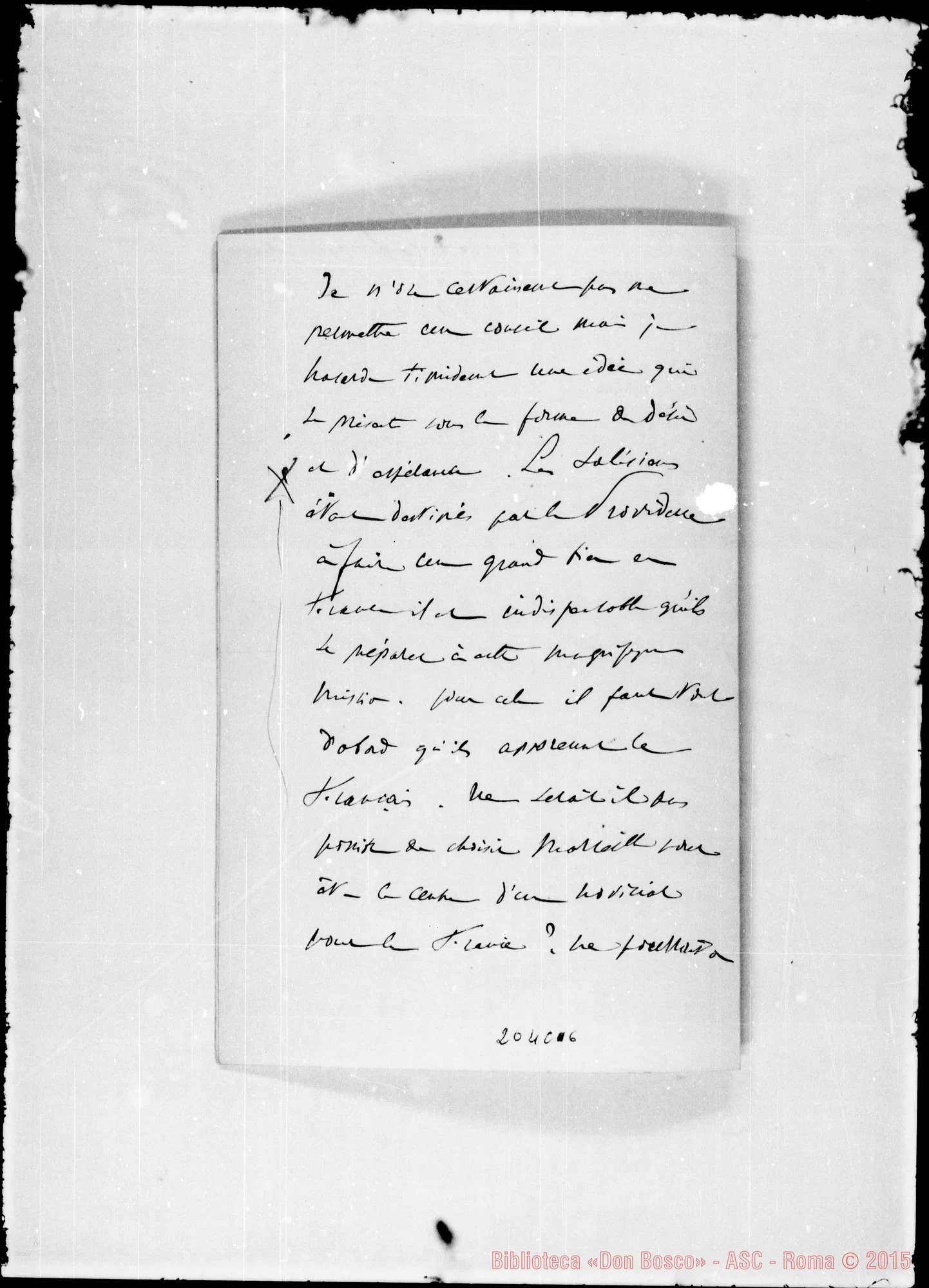Fotogramma C 6 — Guiol-Cher E Vénéré Pére. Autogr. Bosco
