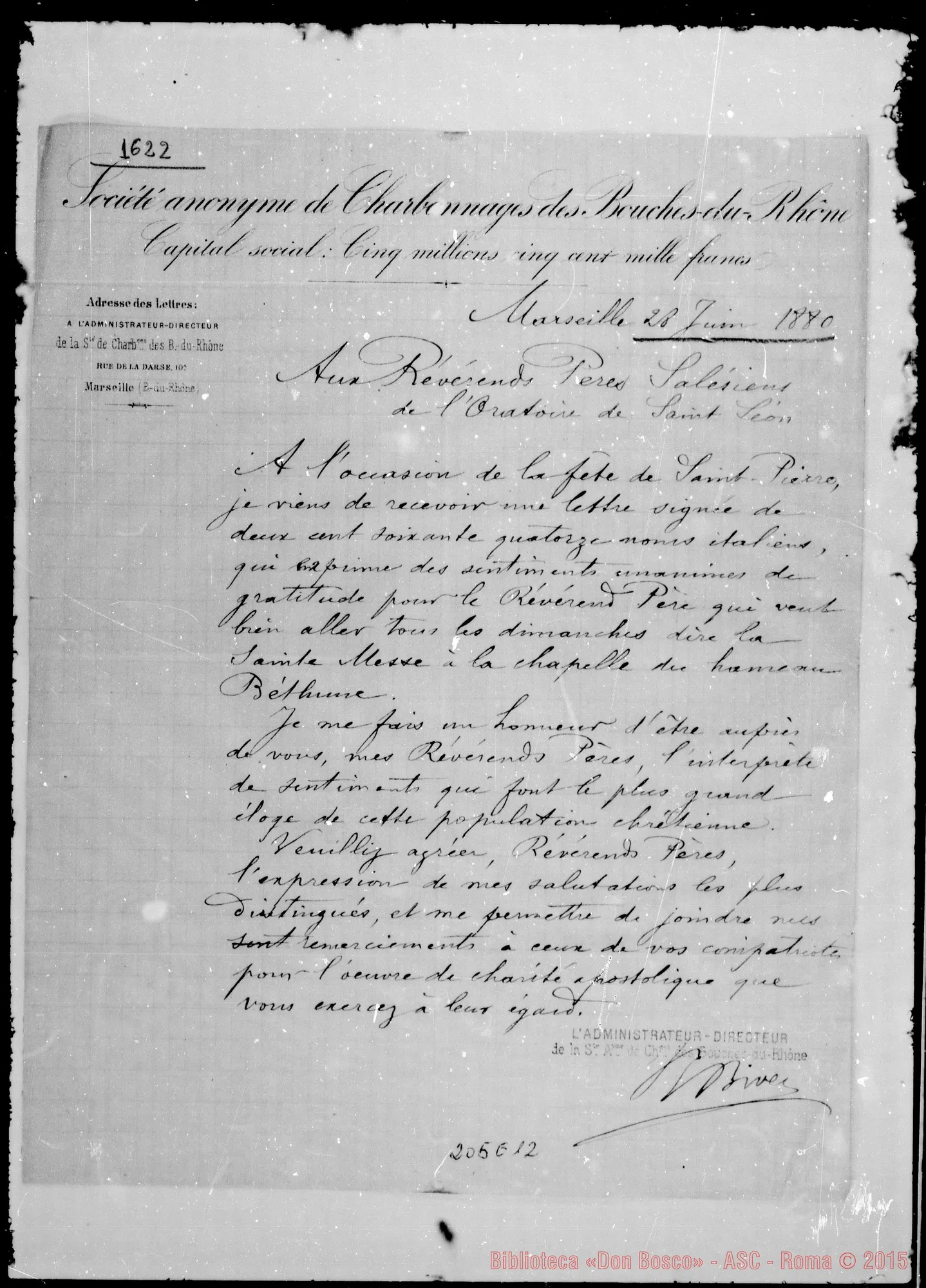 Fotogramma E 12 — Biver-Aux Reverends Pères Salésiens