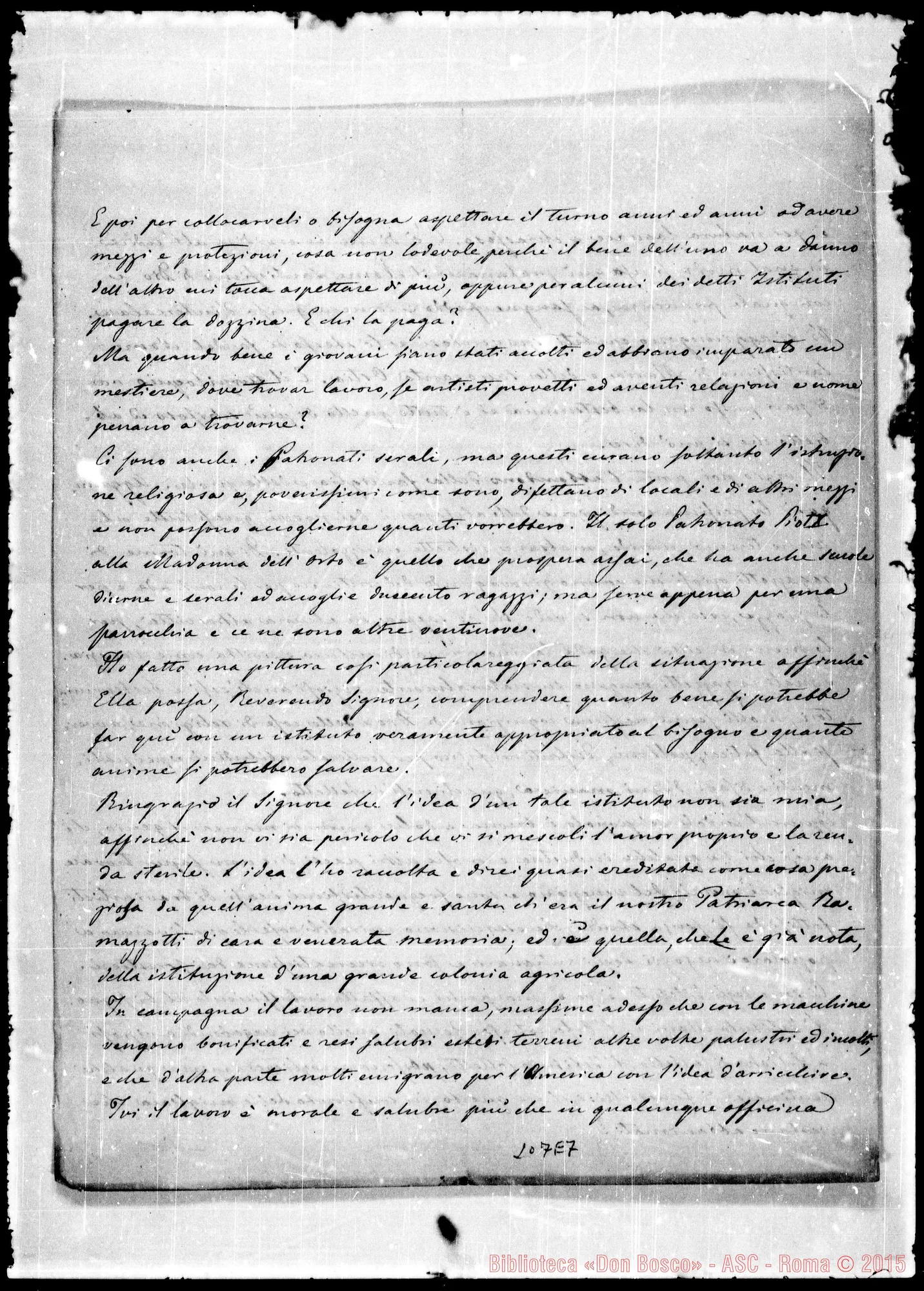 Fotogramma E 7 — Pietro Saccardo-Molto Rev.do Sig.