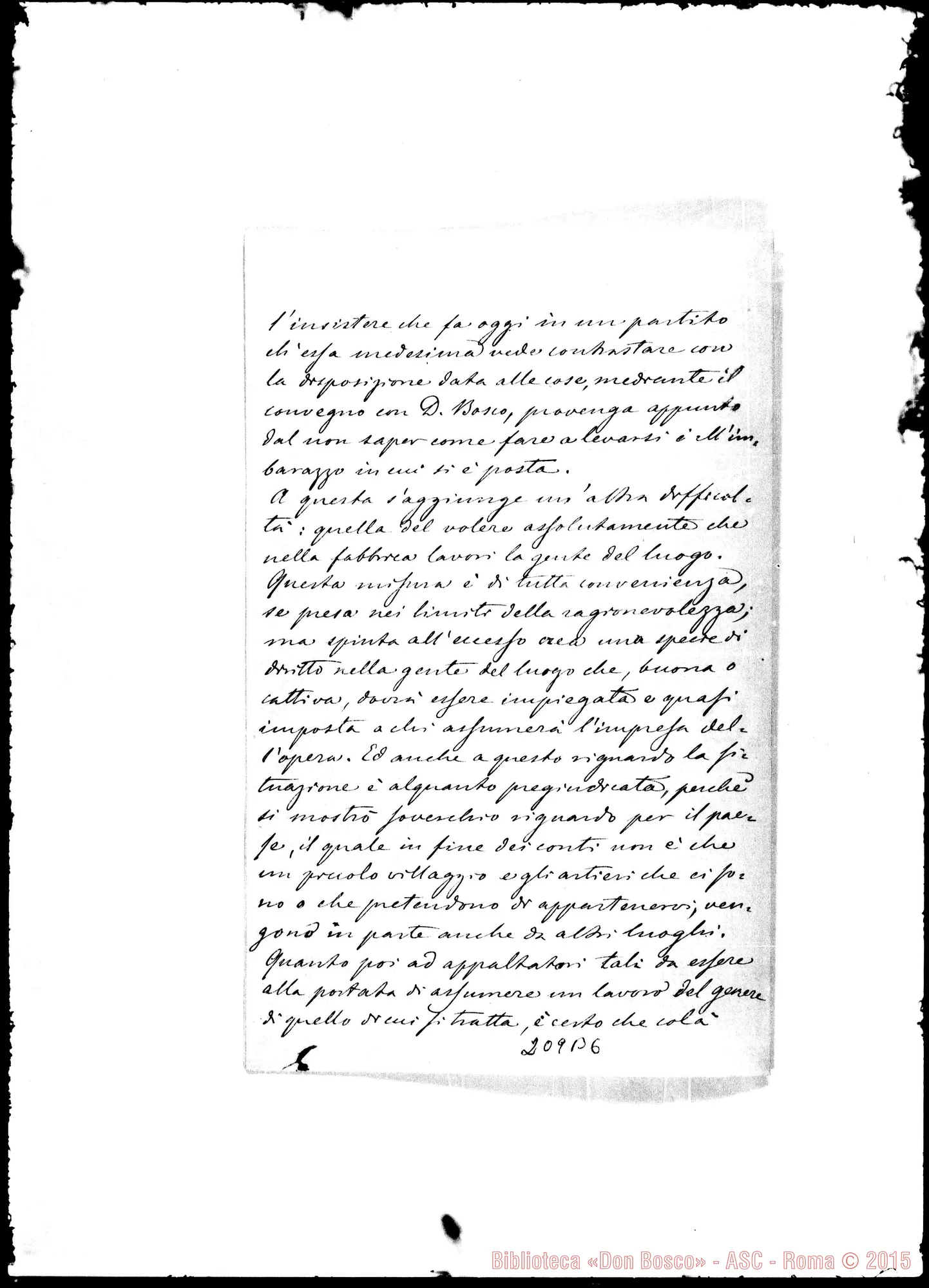 Fotogramma B 6 — Pietro Saccardo-Molto Rev.do Sig.