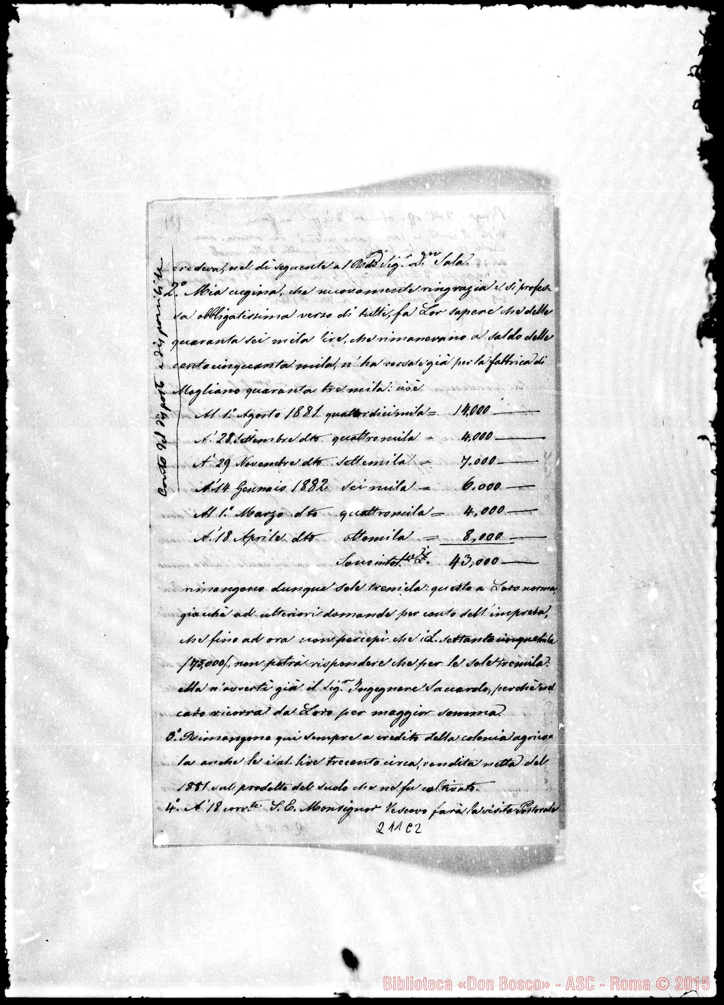 Fotogramma C 2 — Eben Kofler-Molto Rev.do E Illustre Sig.