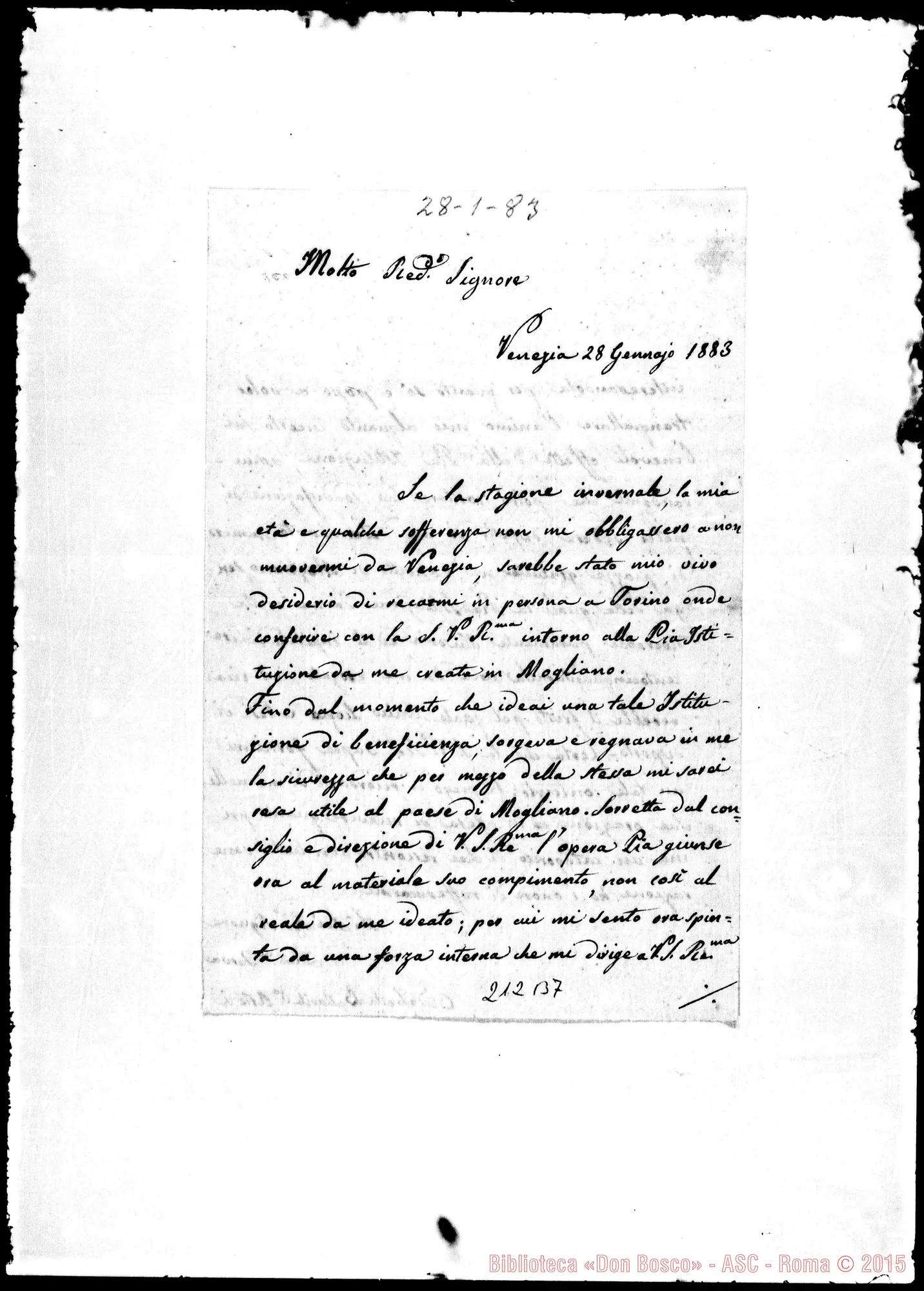 Fotogramma B 7 — Elisabetta Bellavite-Molto Rev.do Sig.