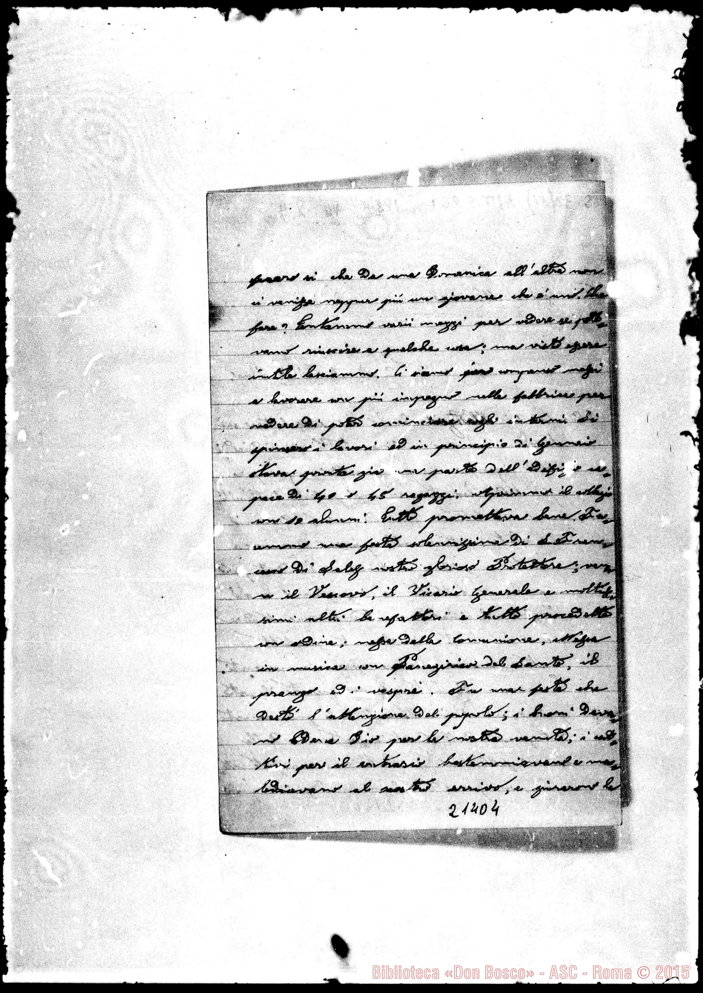 Fotogramma D 4 — Michele Borghino-Rua
