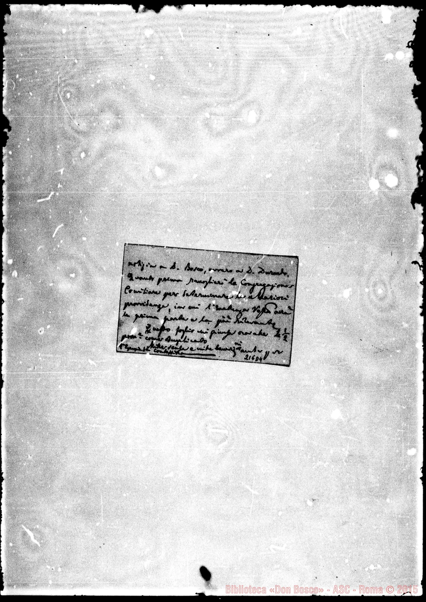 Fotogramma D 4 — Miotti, vesc.-Conte E Senatore Linazi