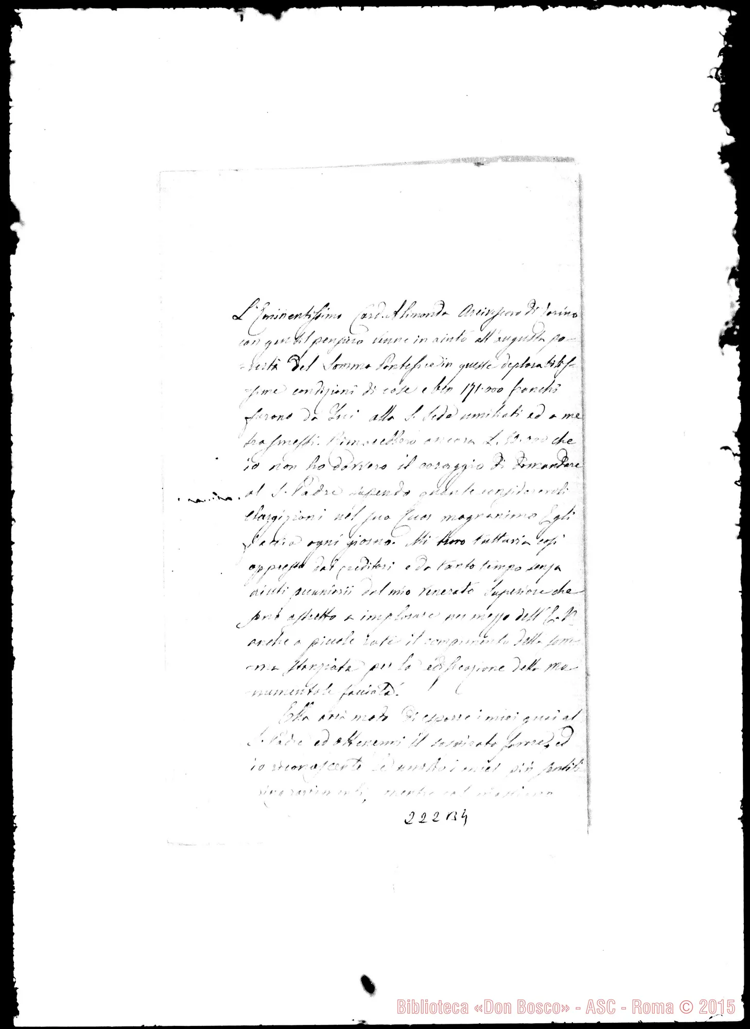 Fotogramma B 4 — Dalmazzo-Eccellenza Rev.ma