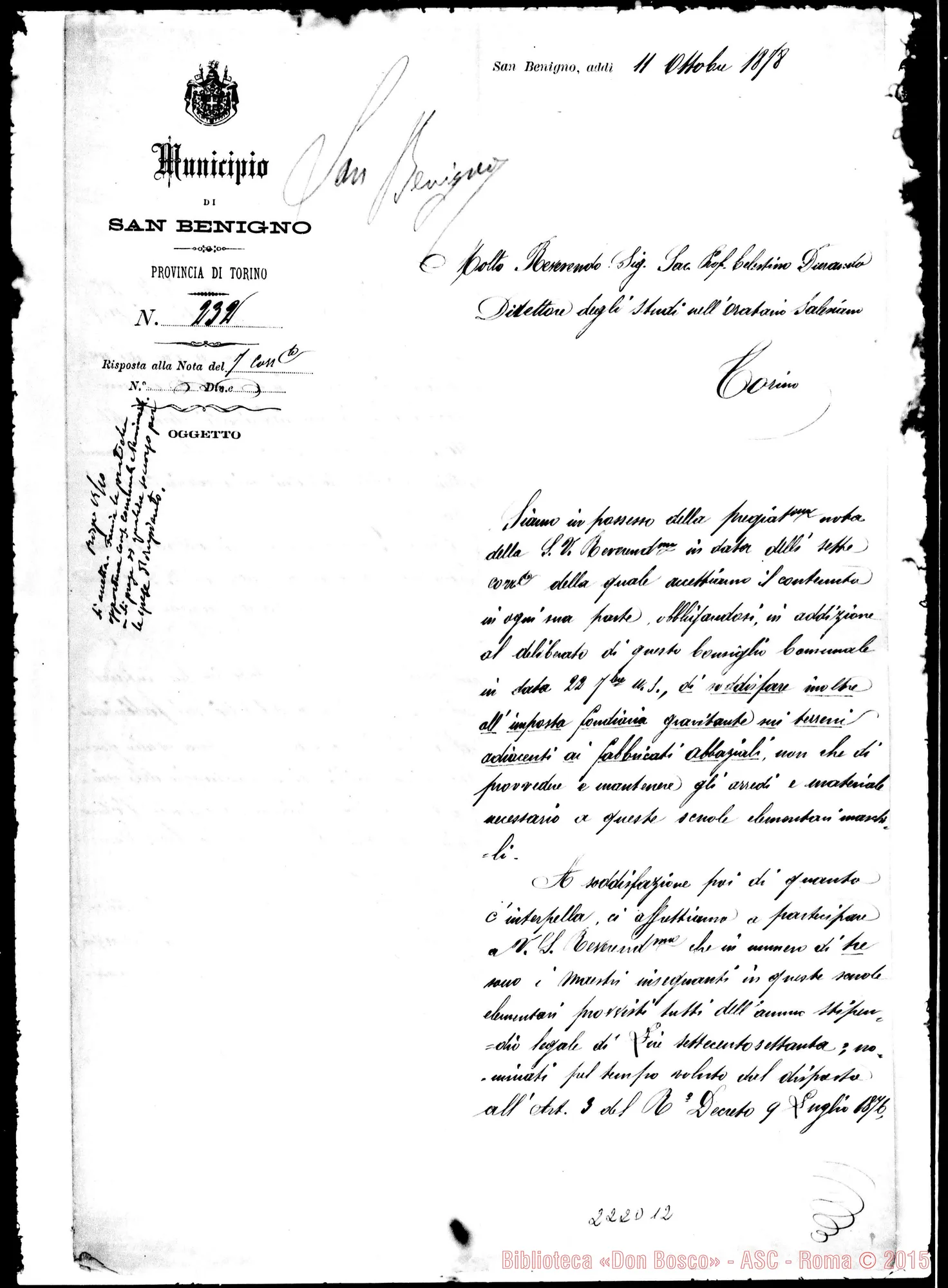 Fotogramma D 12 — Sindaco-Durando