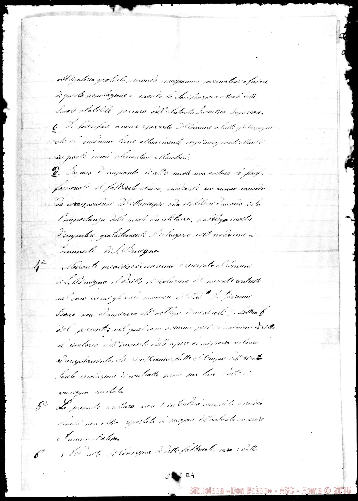 Fotogramma E 4 — Sub-cessione in uso E custodia…