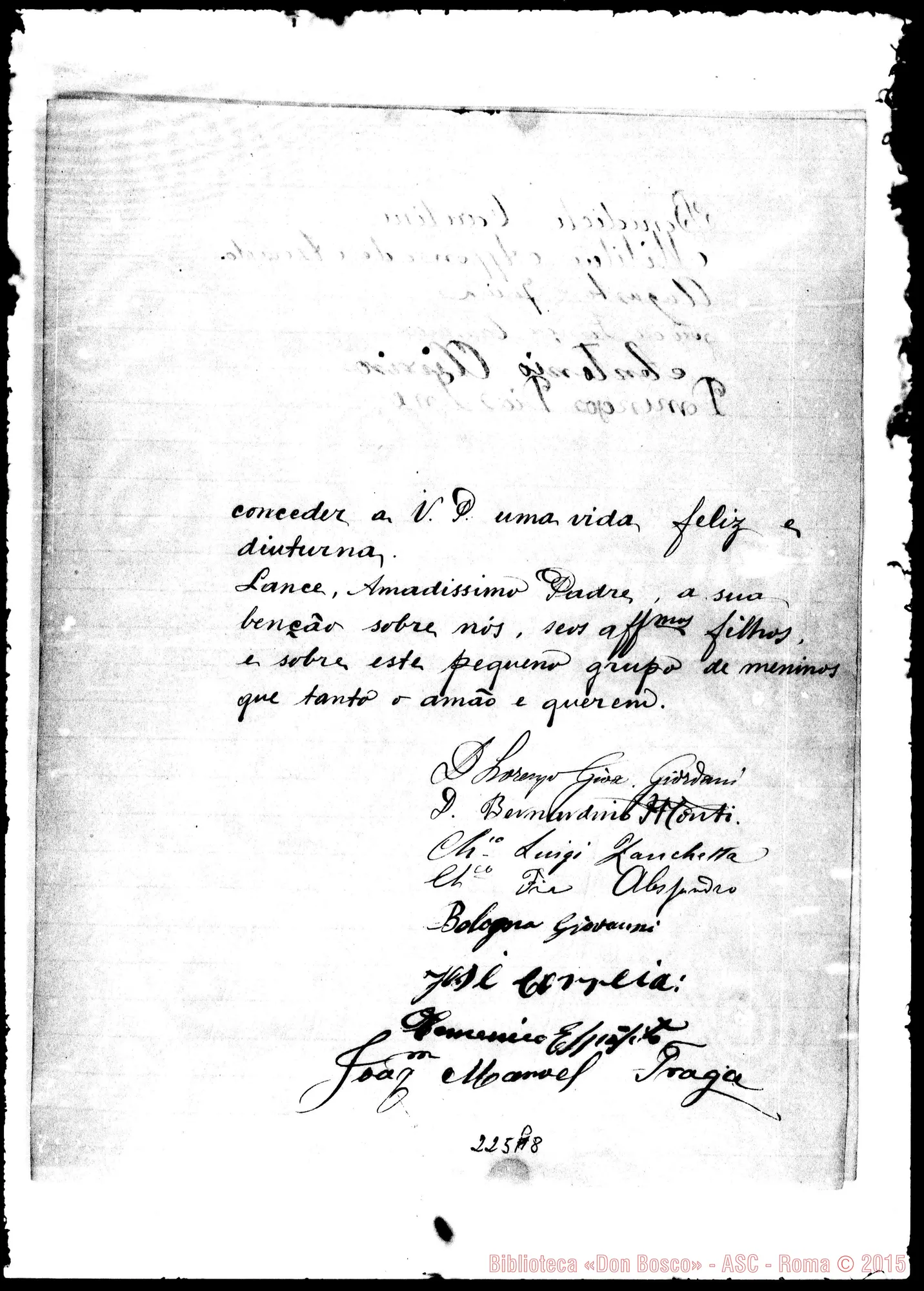 Fotogramma B 8 — Giva Giordani-Amat.mo Padre