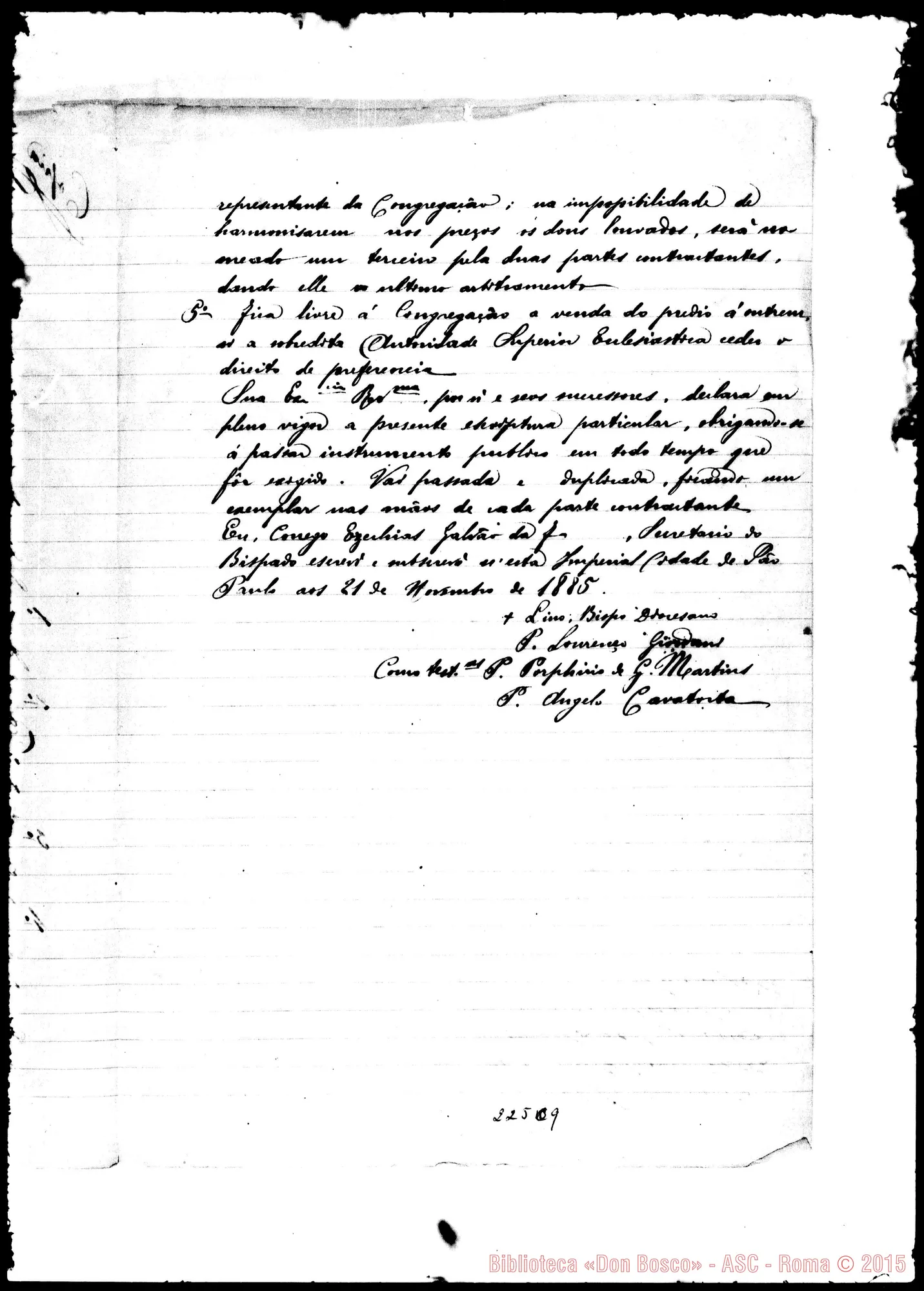 Fotogramma C 9 — Contrato particular celebrado…
