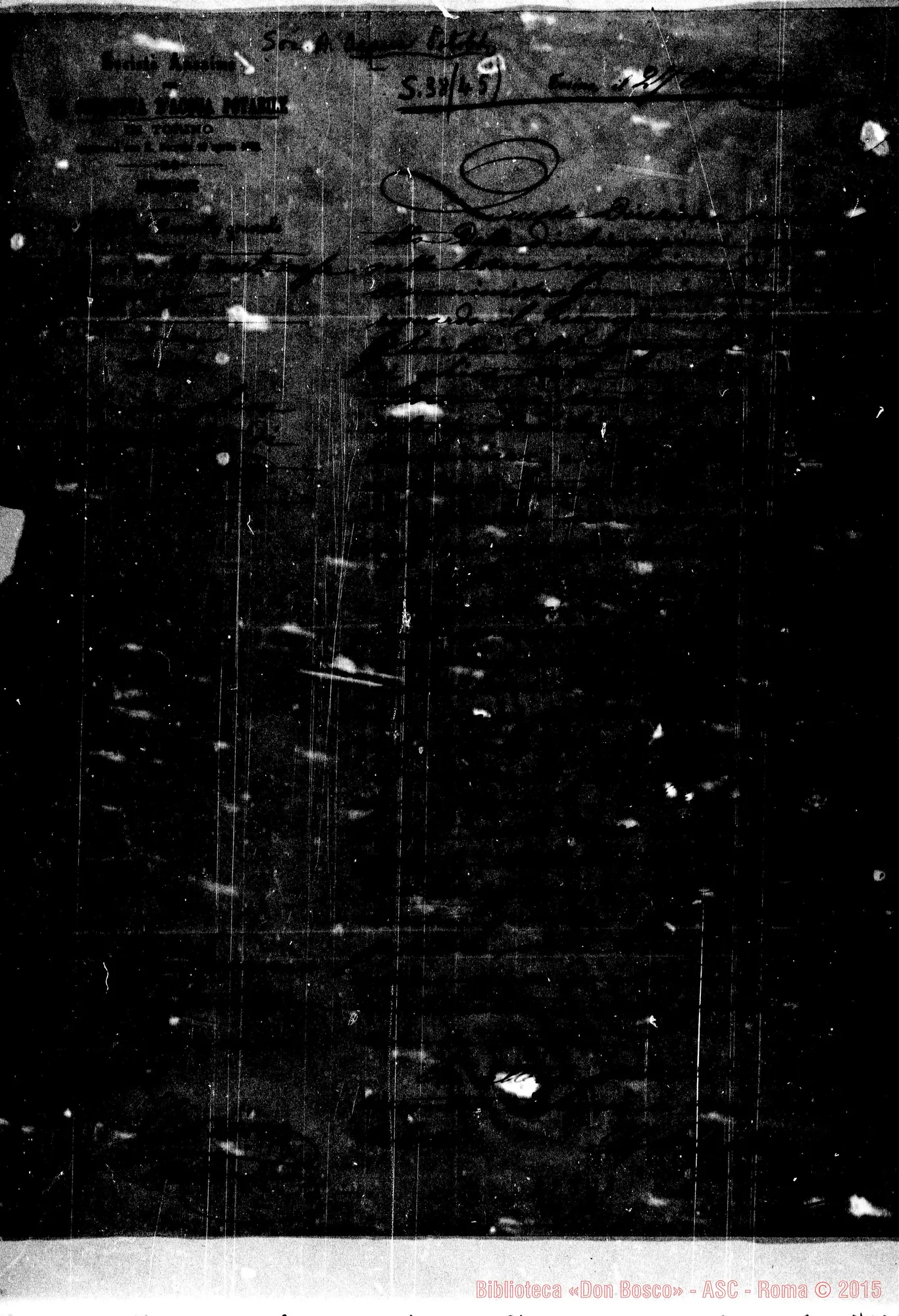 Fotogramma D 8 — Società acqua potabile-Economo Oratorio