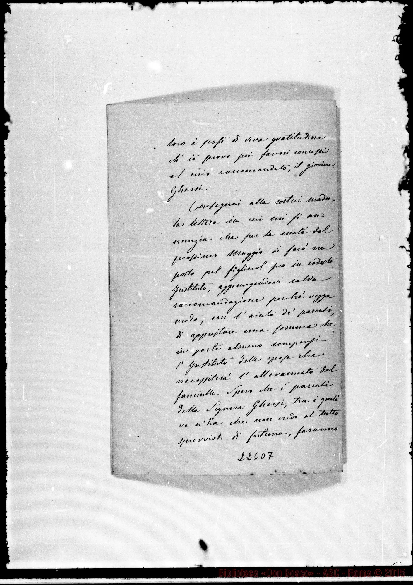Fotogramma D 7 — Liveriero-Gentilissimo E Rev.do Sig.