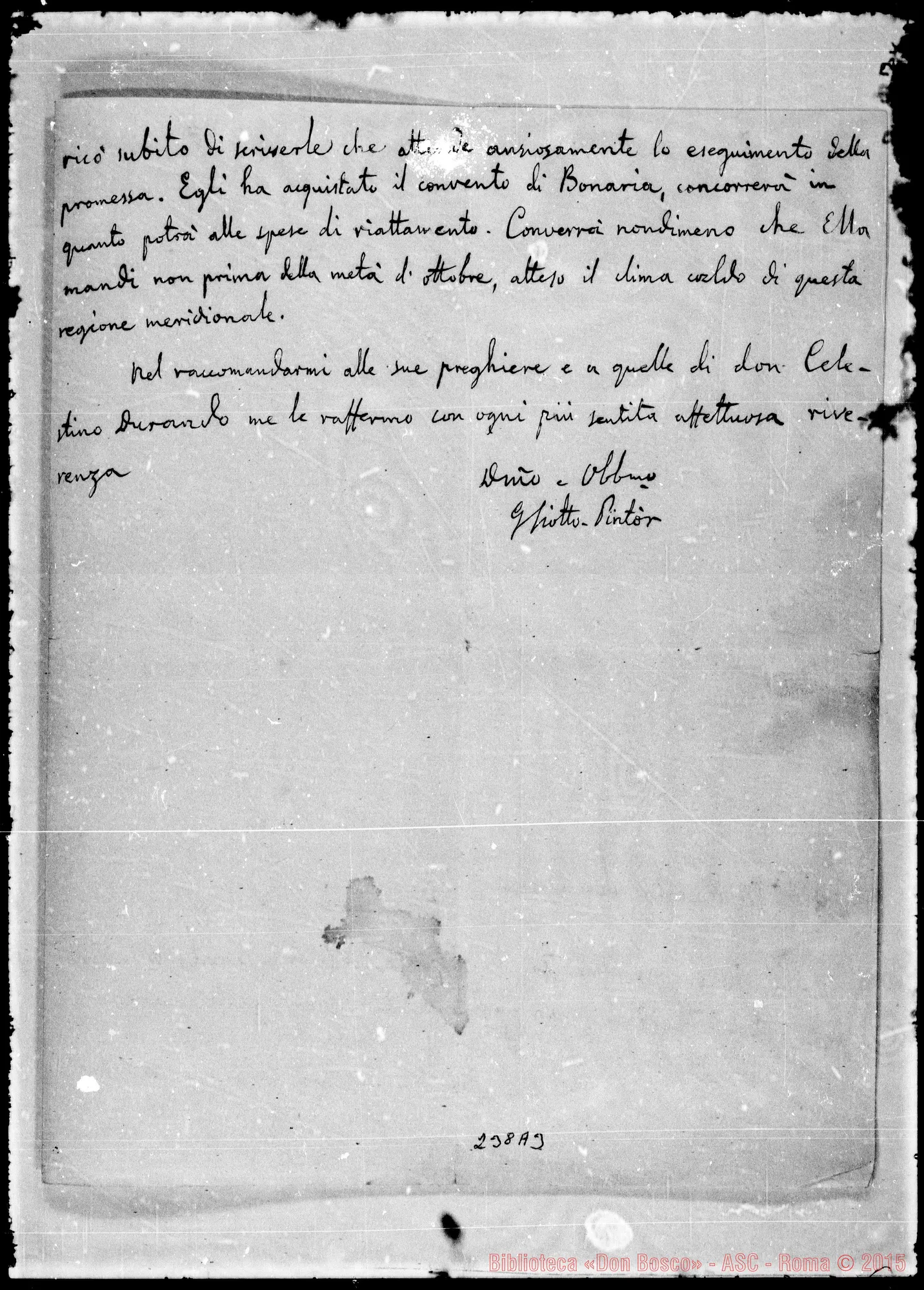 Fotogramma A 3 — M.P.I.-Senatore Scotto Pintor. Acclusa altra di Scotto