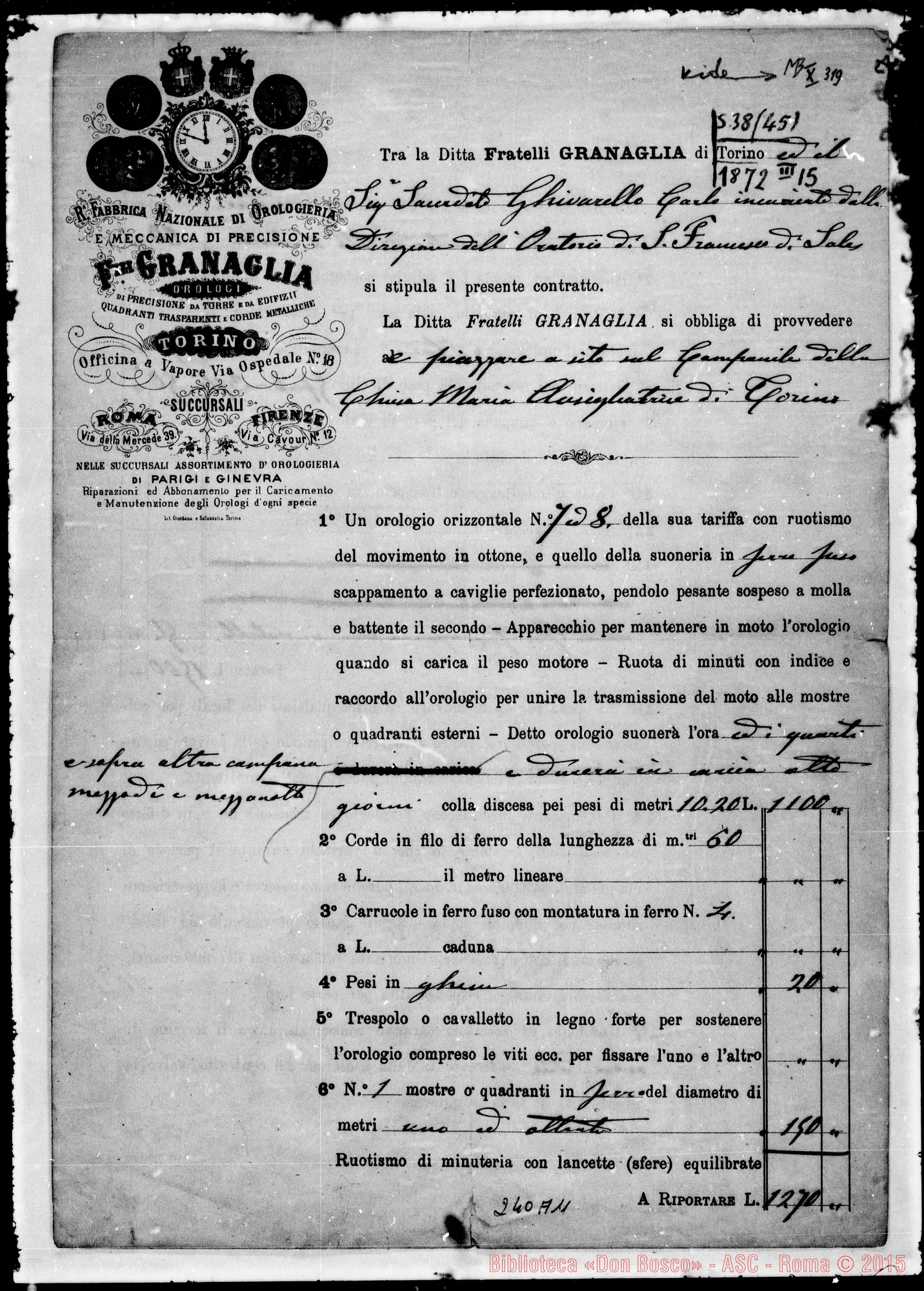 Fotogramma A 11 — Fratelli Granaglia E D. Ghivarello