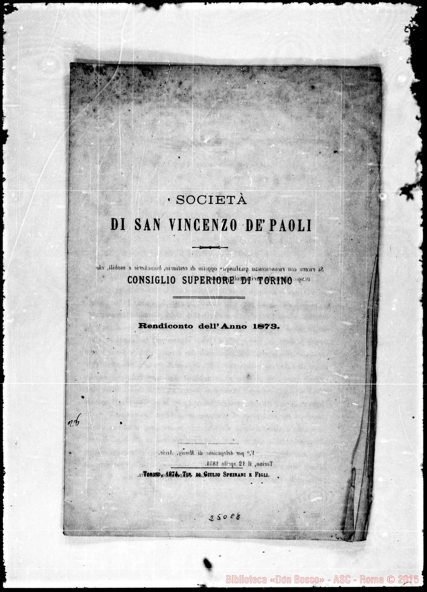 Fotogramma C 8 — Rendiconto dell’anno 1873