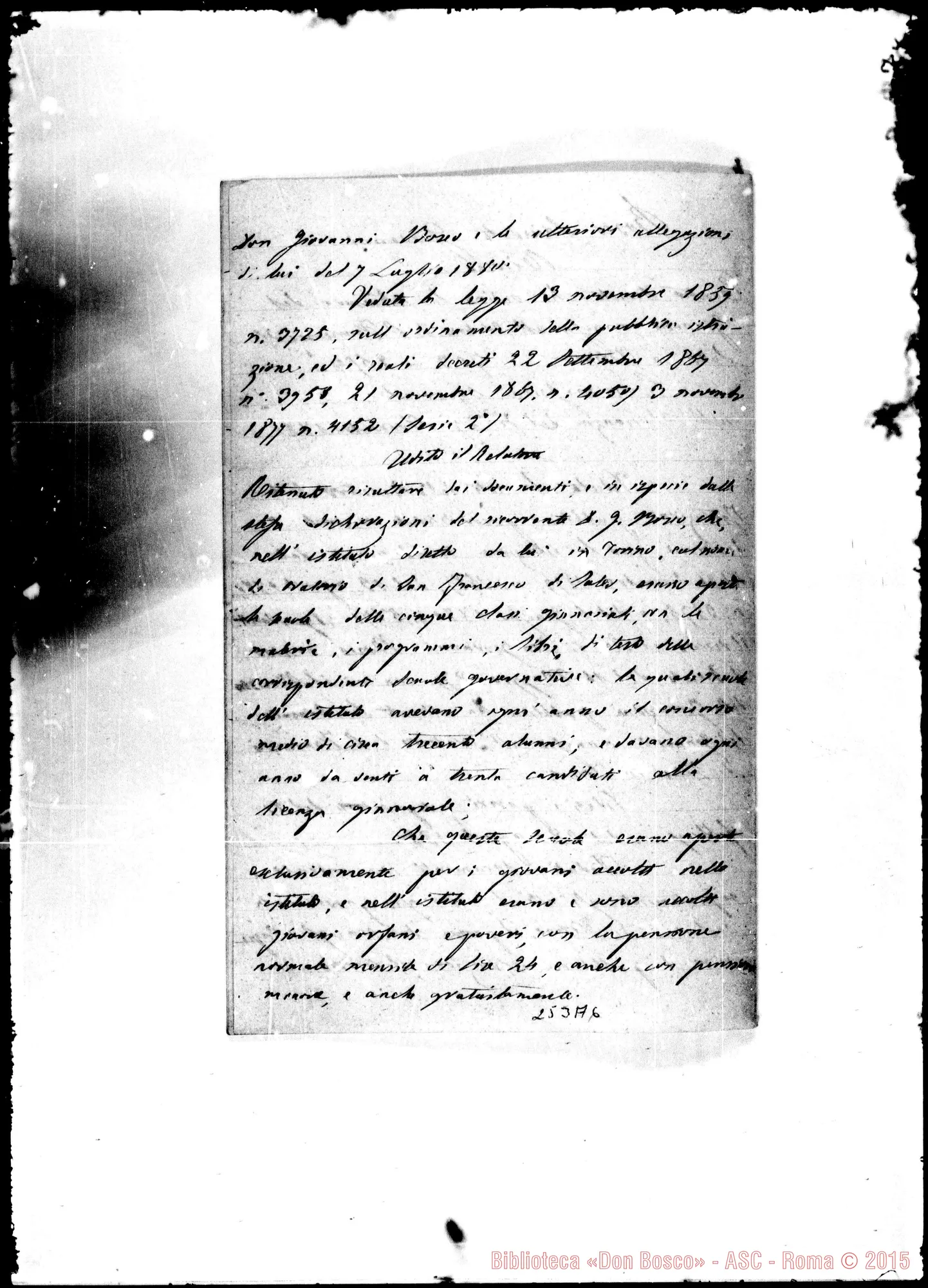 Fotogramma A 6 — Bosco Giovanni: Ricorso. Copia