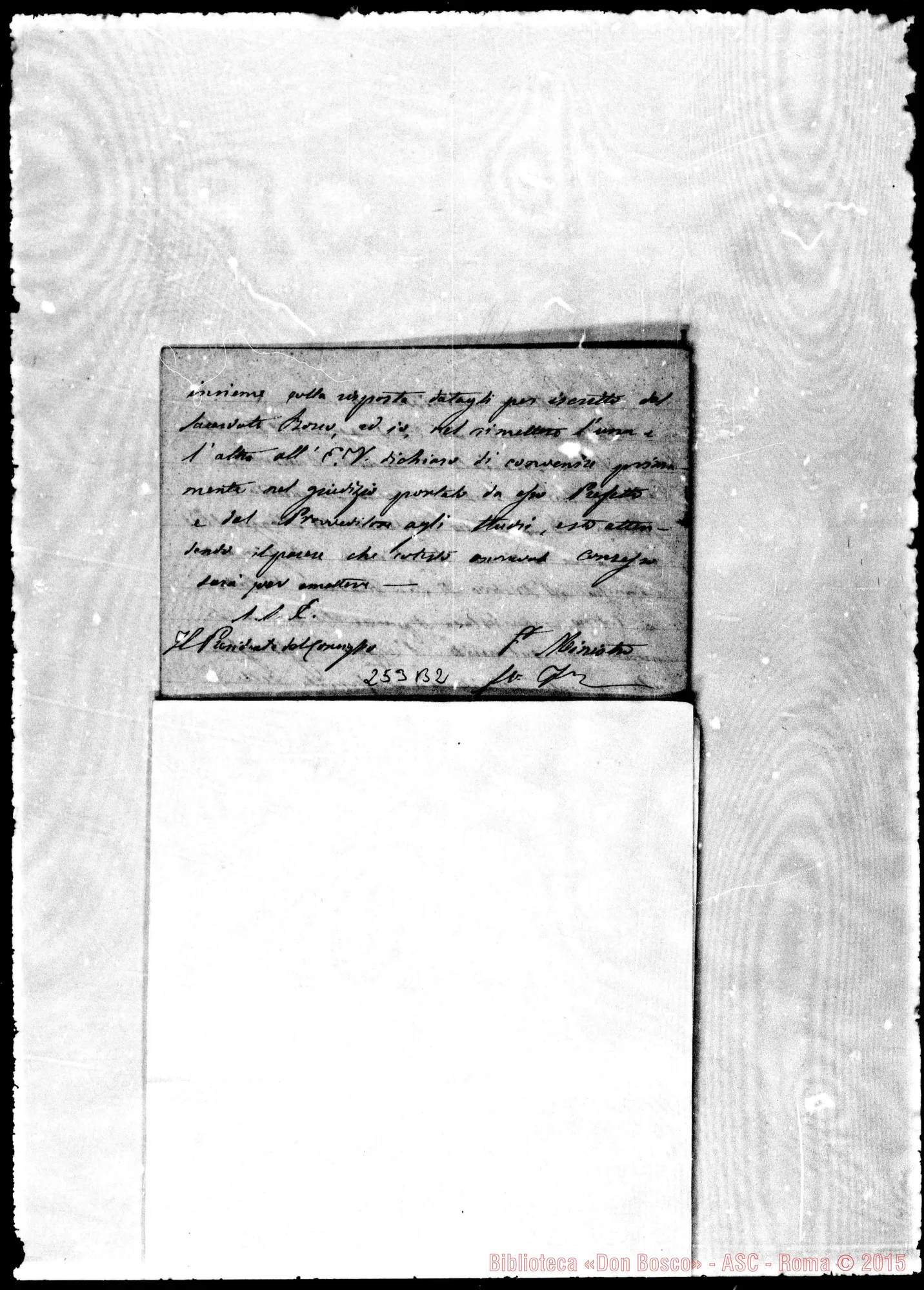 Fotogramma B 2 — Bosco Giovanni: Ricorso. Copia